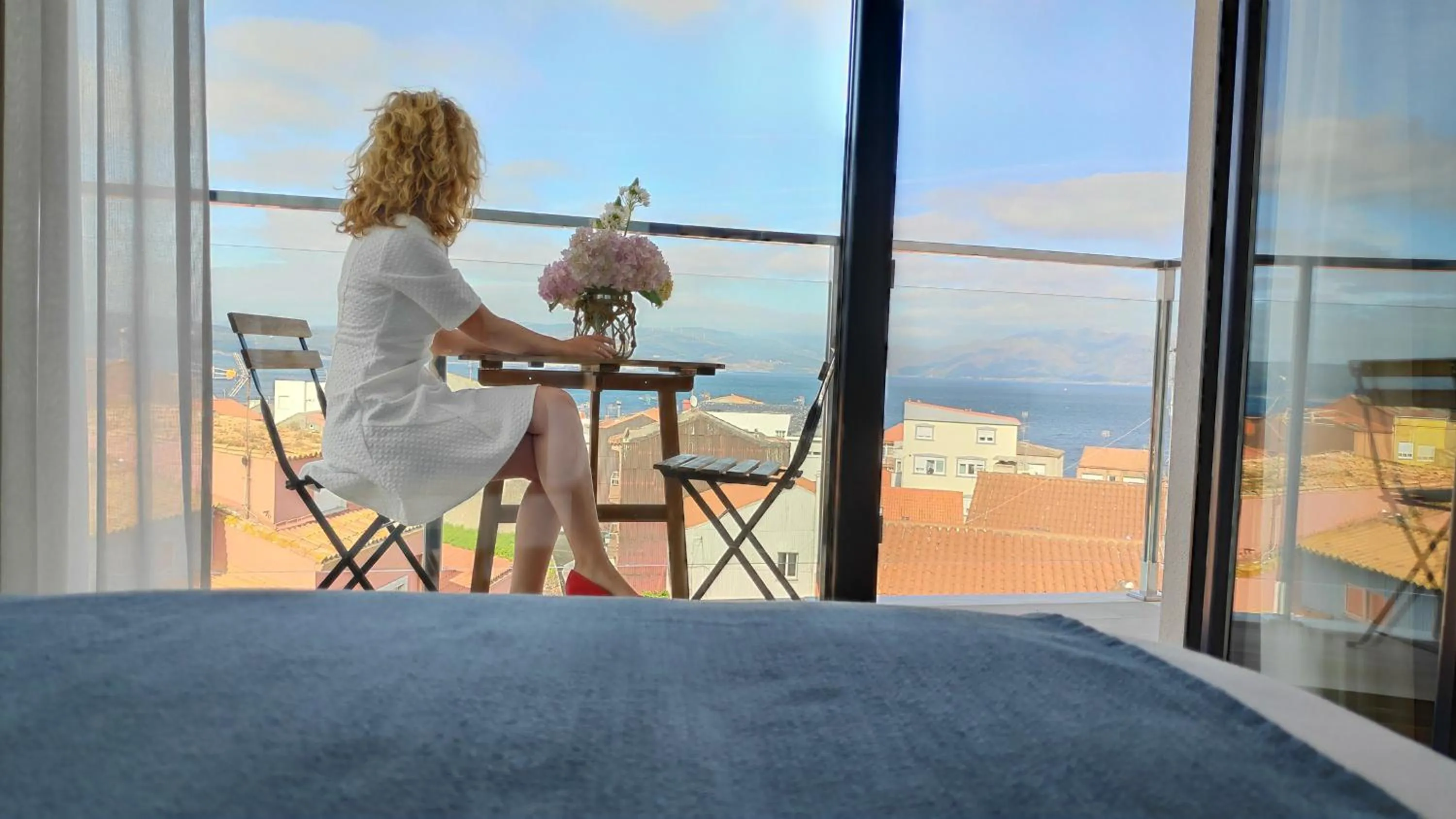 Balcony/Terrace in Hotel Costa da Morte