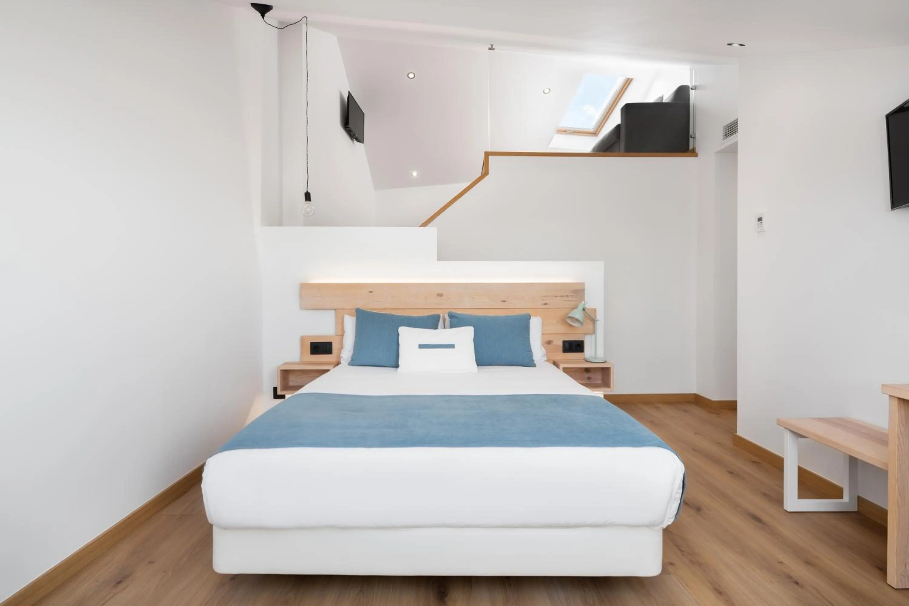 Bed in Hotel Costa da Morte