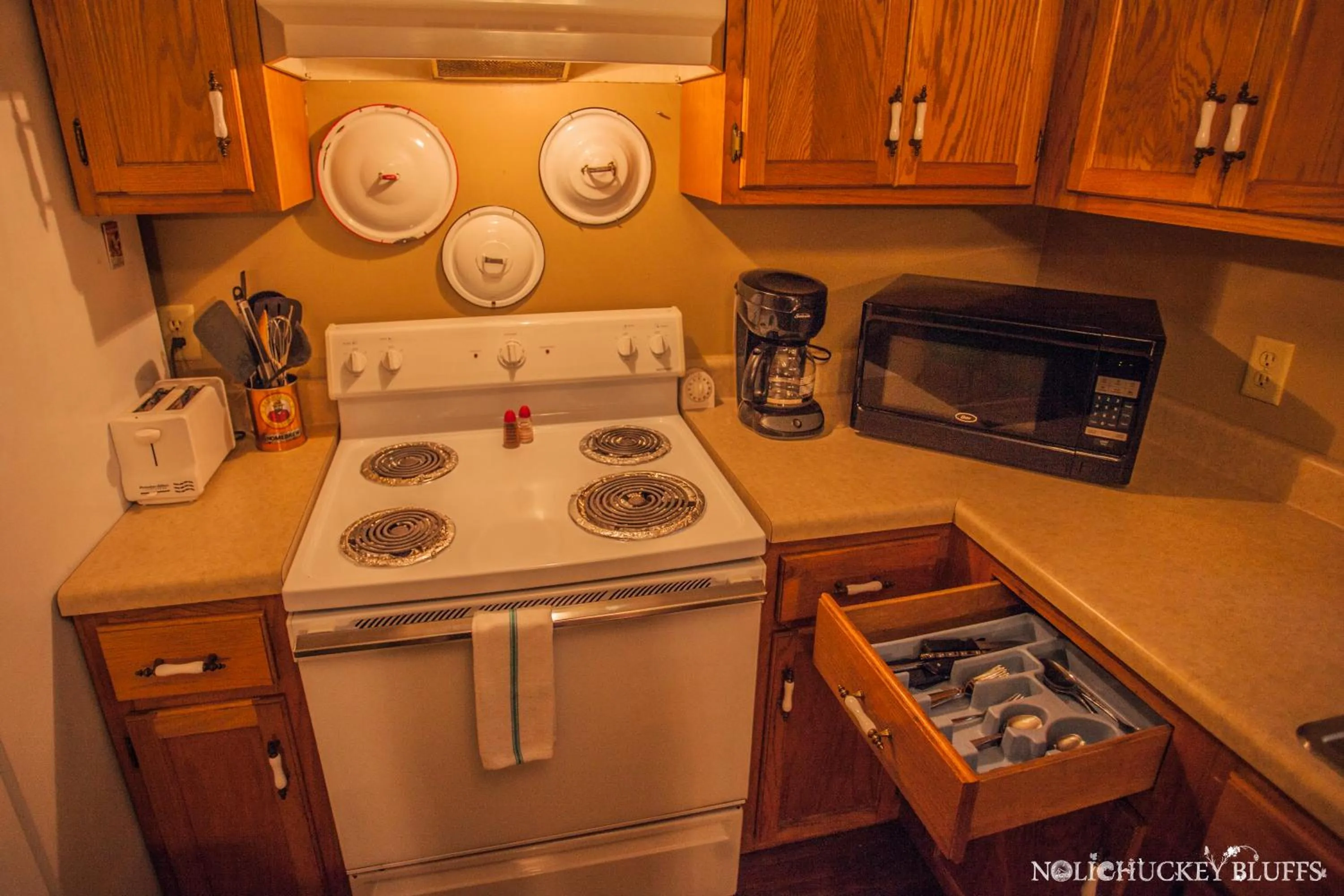 Coffee/tea facilities in Nolichuckey Bluffs Bed & Breakfast Cabins