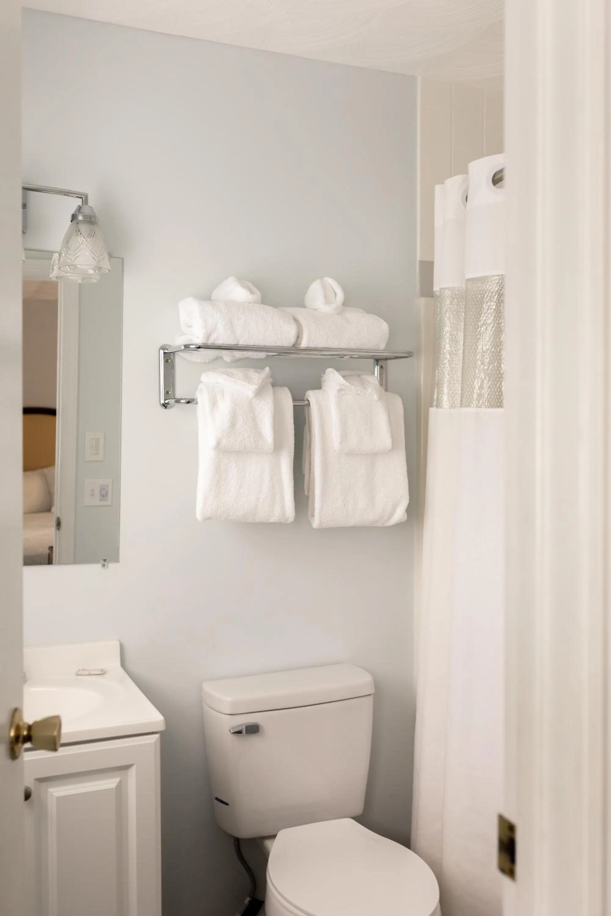 Bathroom in The Heritage of Lake George