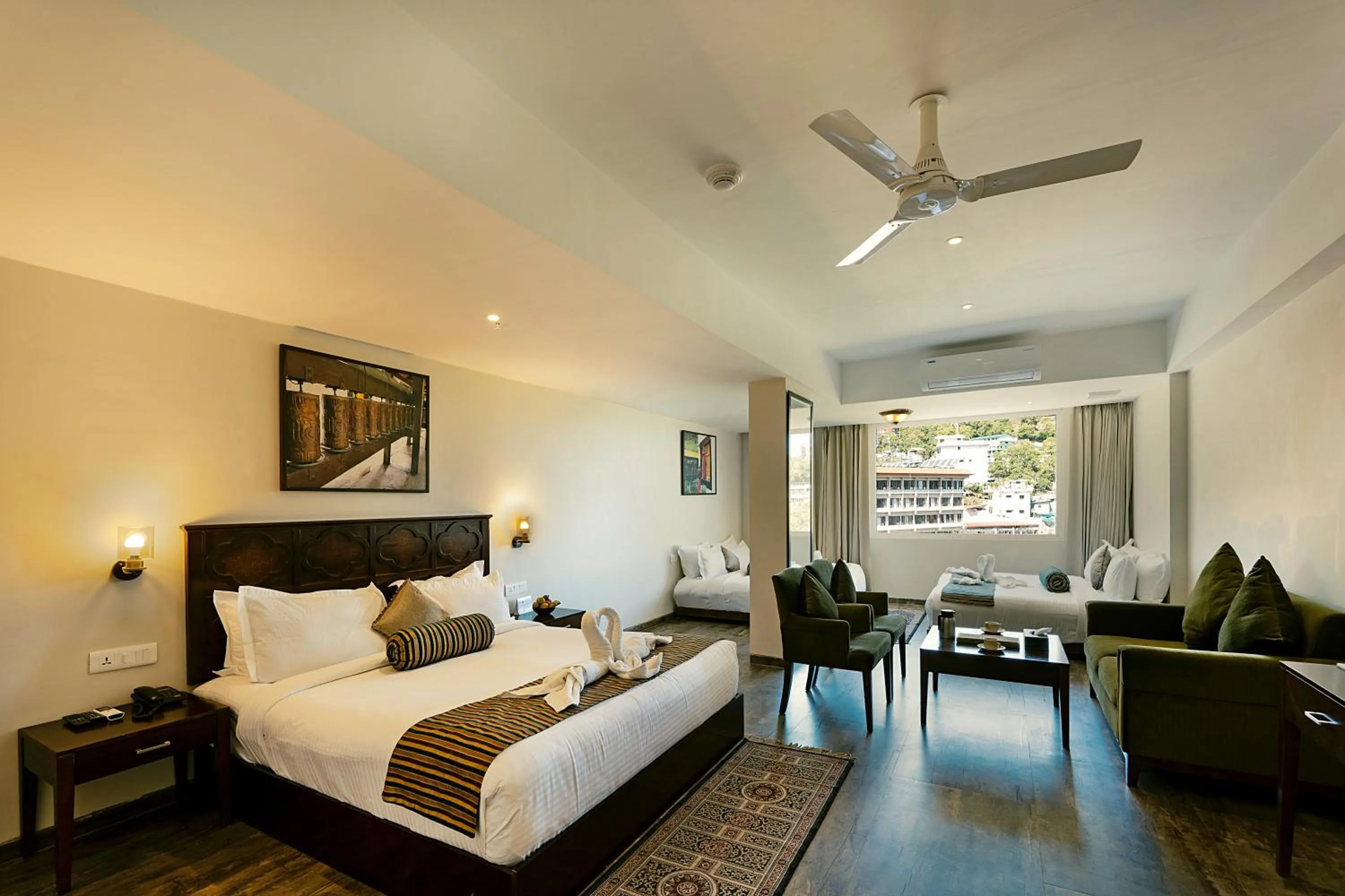 Bedroom in EllBee Mussoorie Hills