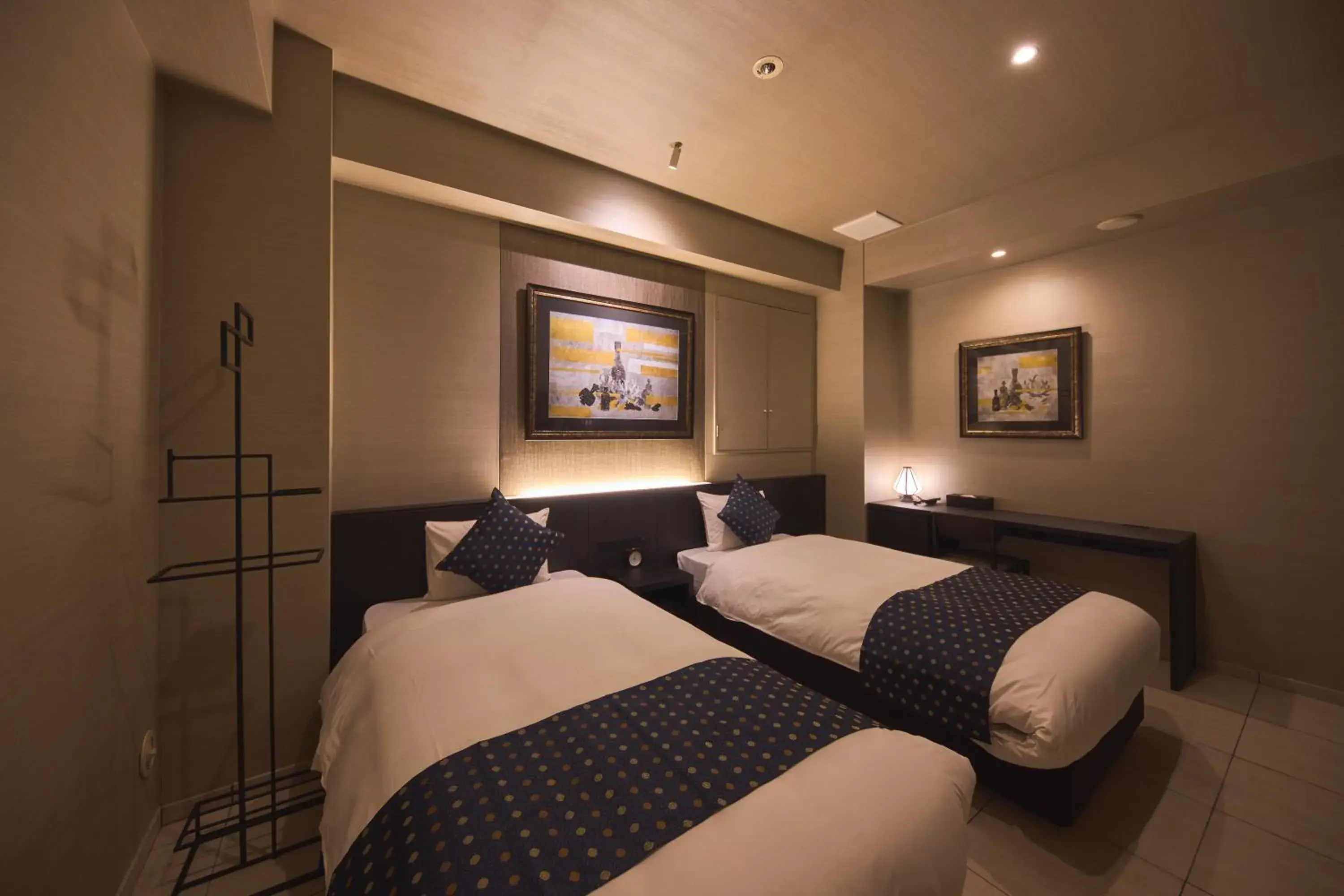 Twin Room in SAKE Kura Hotel 川崎宿 Twin Room in SAKE Kura Hotel 川崎宿