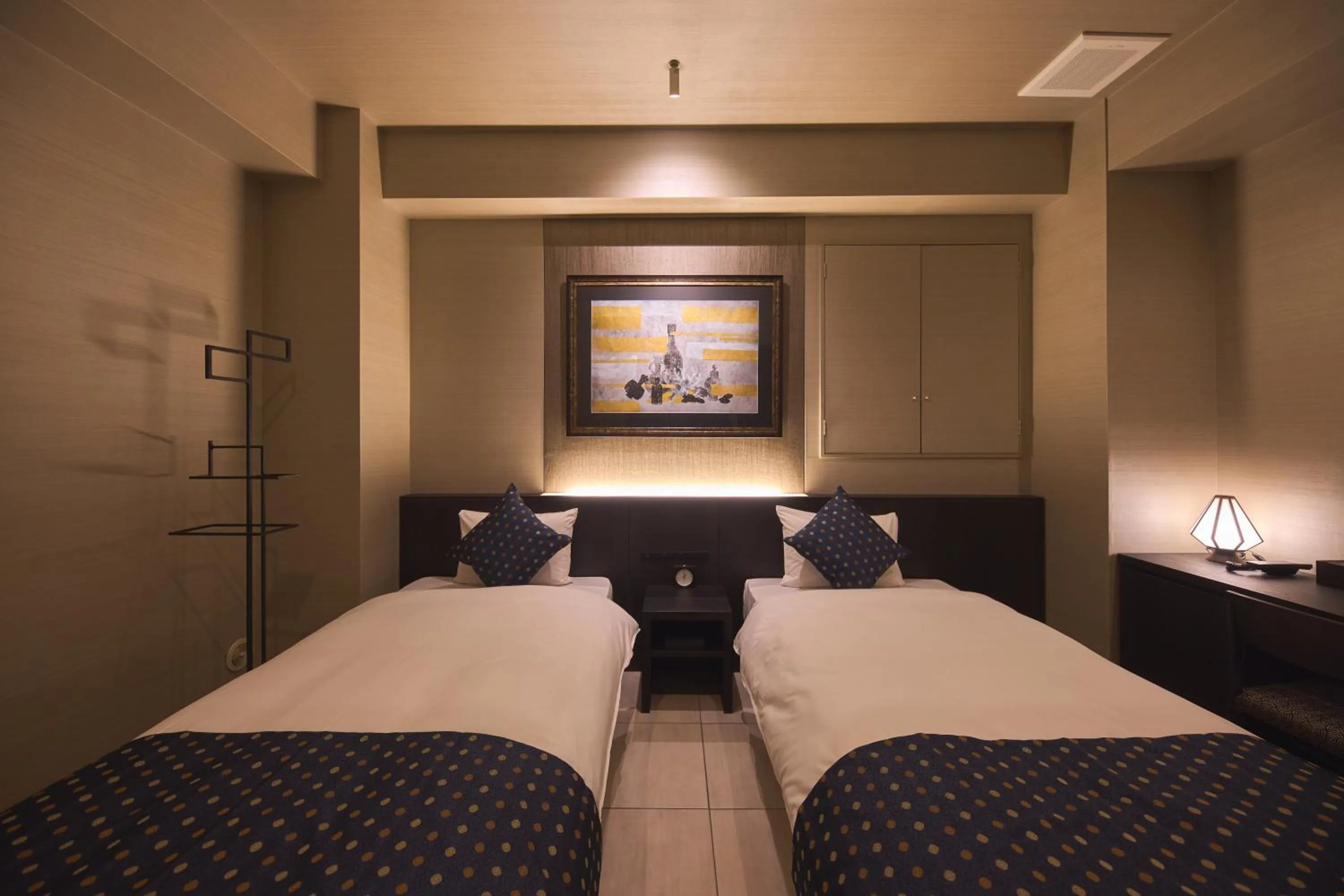 Bed in SAKE Kura Hotel 川崎宿