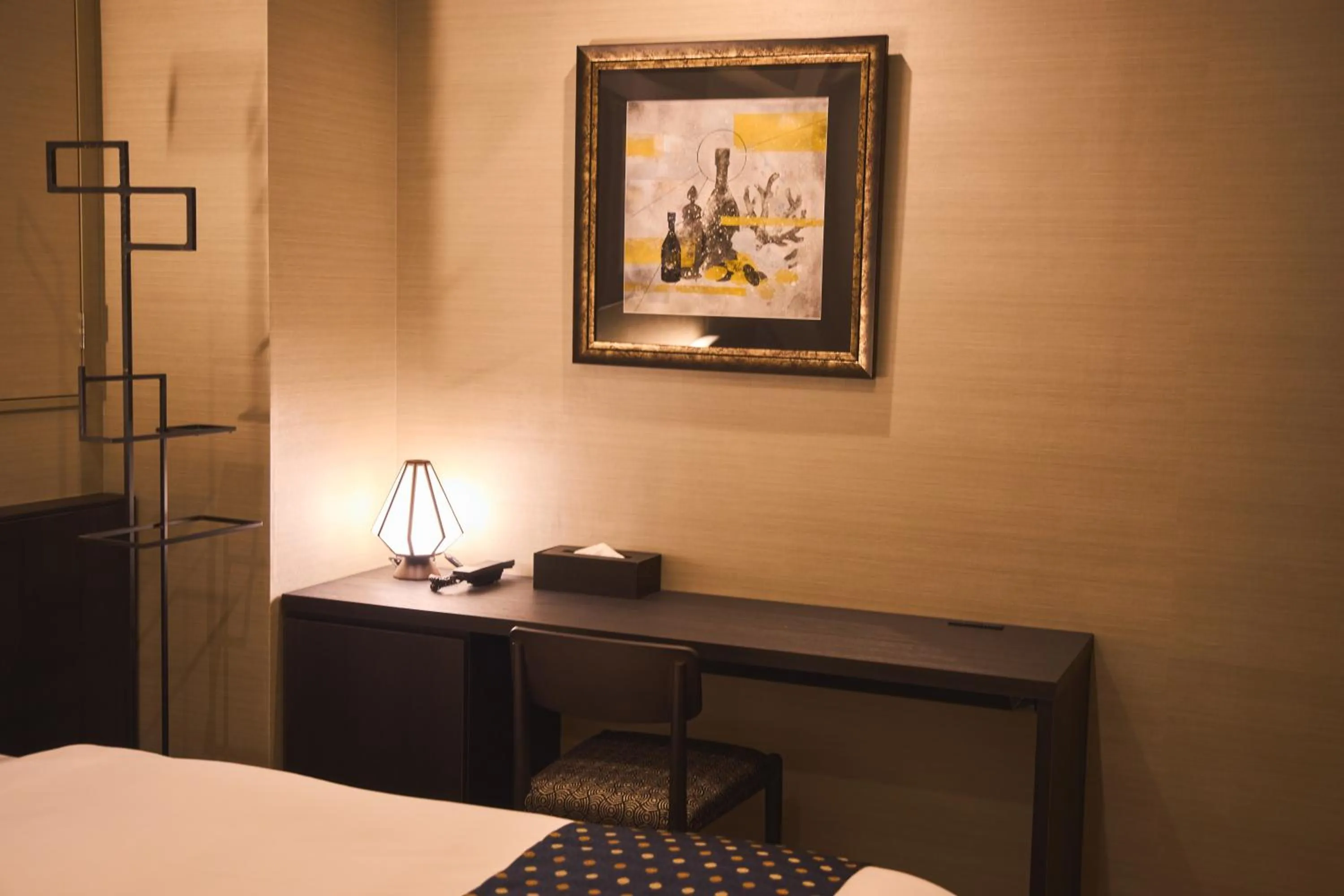 Bed in SAKE Kura Hotel 川崎宿