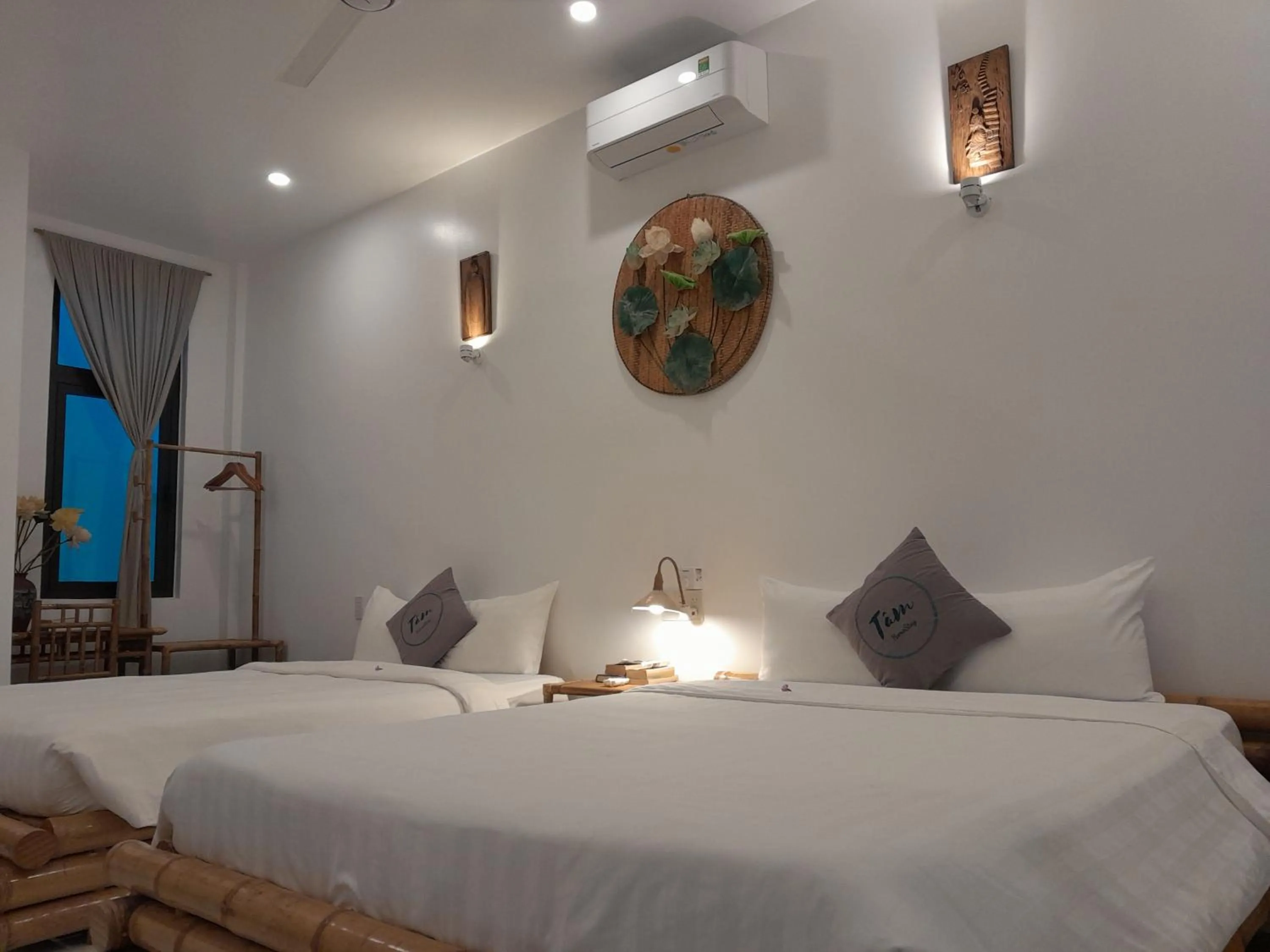 Bed in Tâm Homestay