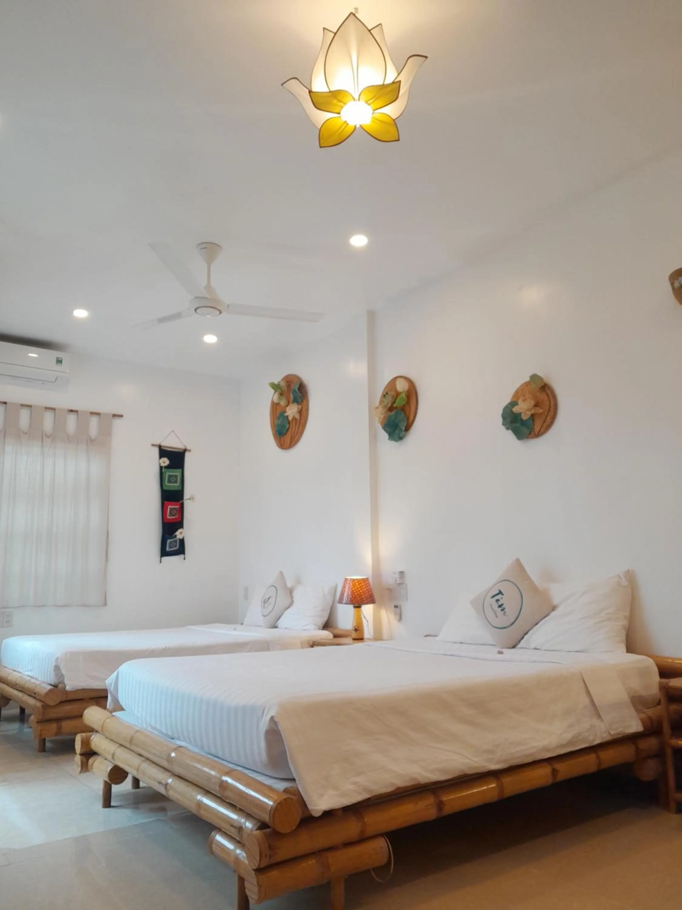 Bed in Tâm Homestay