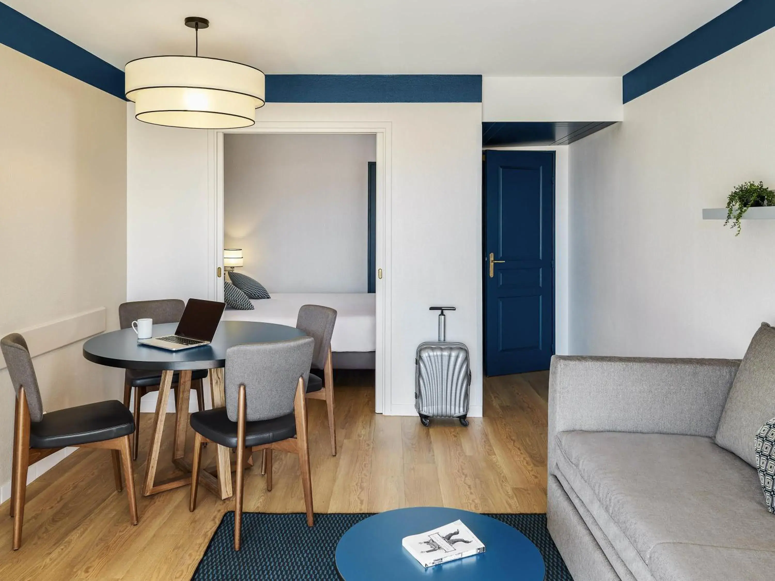 Bedroom in Aparthotel Adagio Monaco Palais Joséphine Bedroom in Aparthotel Adagio Monaco Palais Joséphine