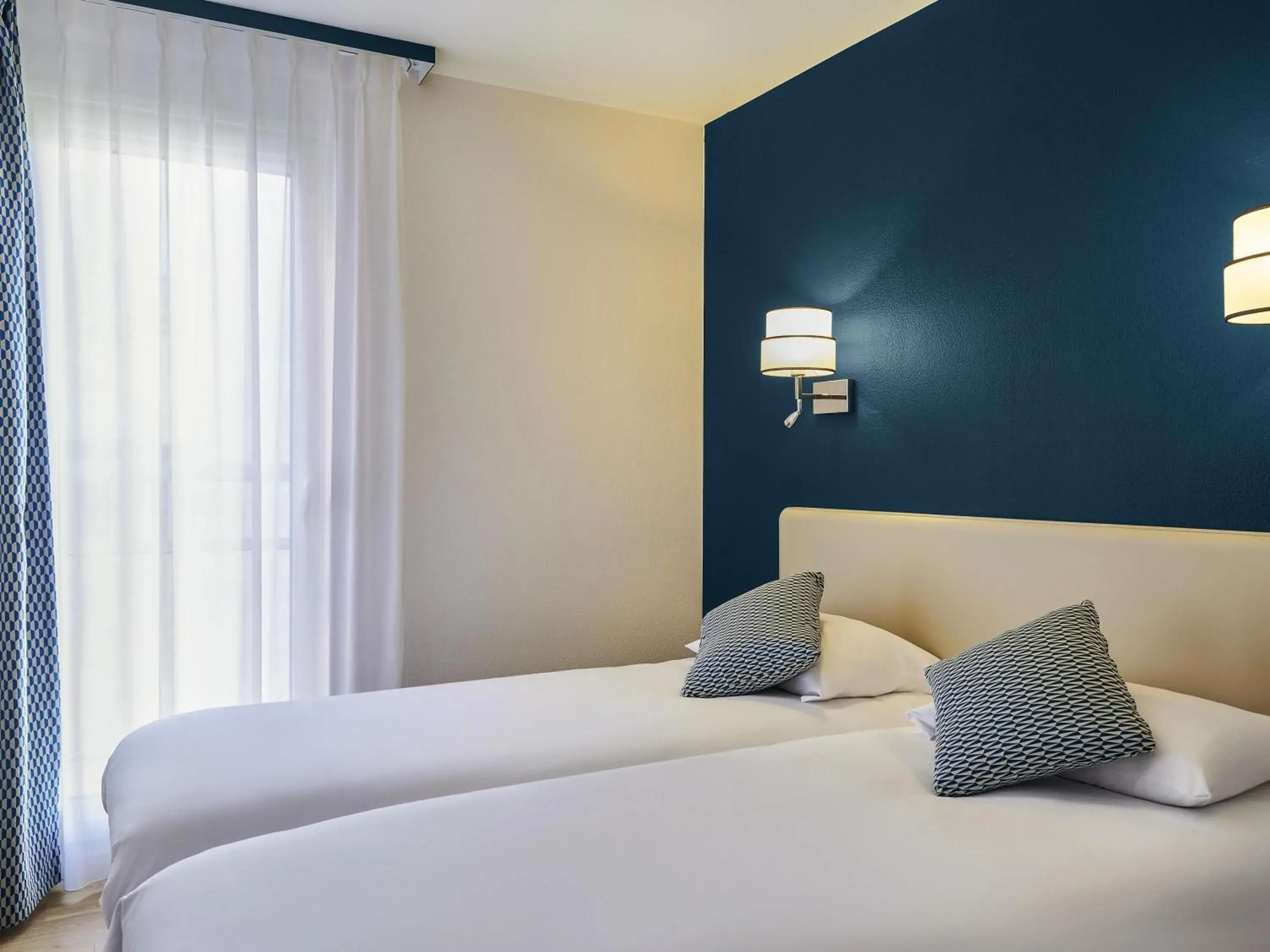 Bedroom, Bed in Aparthotel Adagio Monaco Palais Joséphine Bedroom, Bed in Aparthotel Adagio Monaco Palais Joséphine