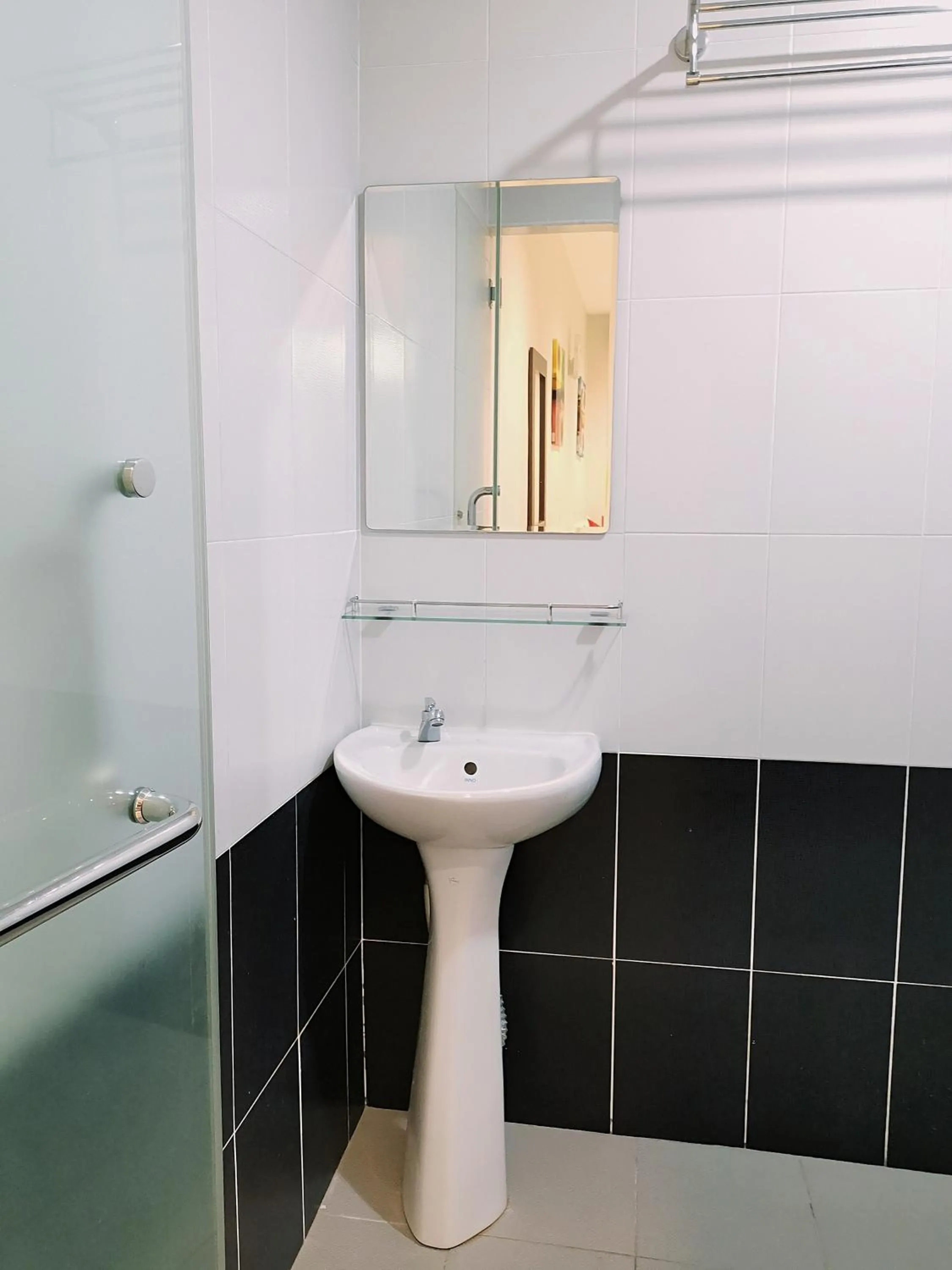 Bathroom in HKF Hotel