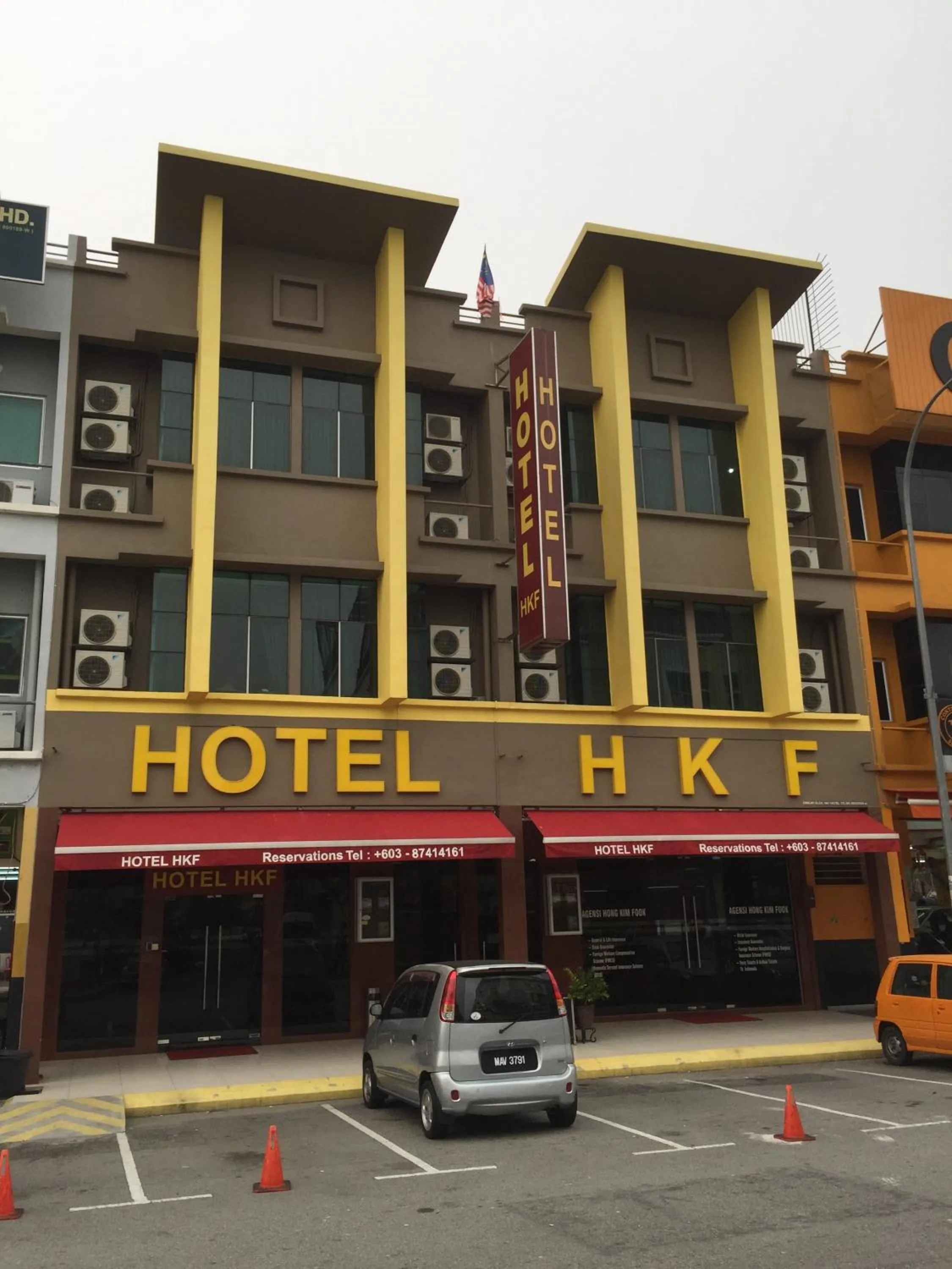 Property building in HKF Hotel