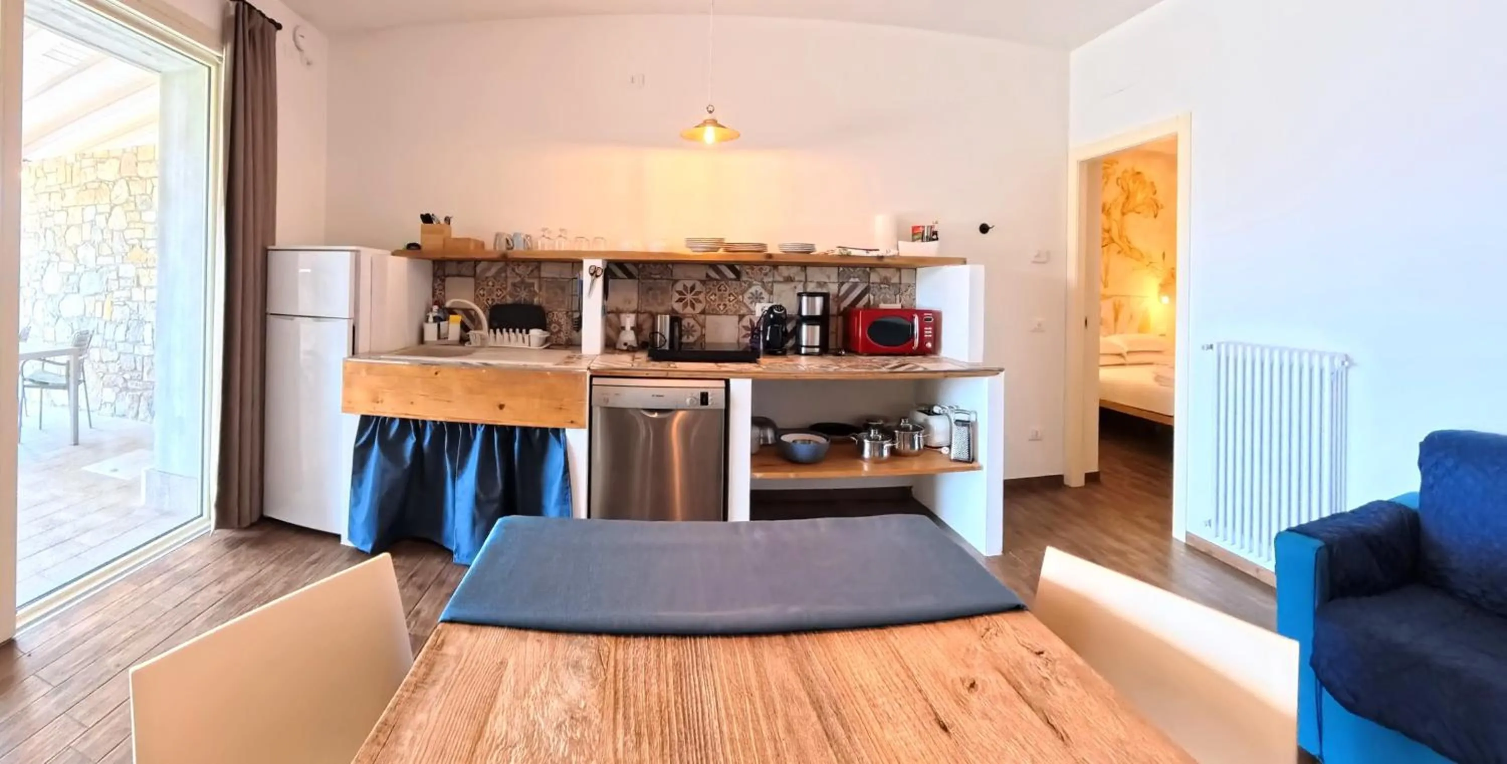 dishwasher in Oasi Da Vinci Apartments Lake Garda View