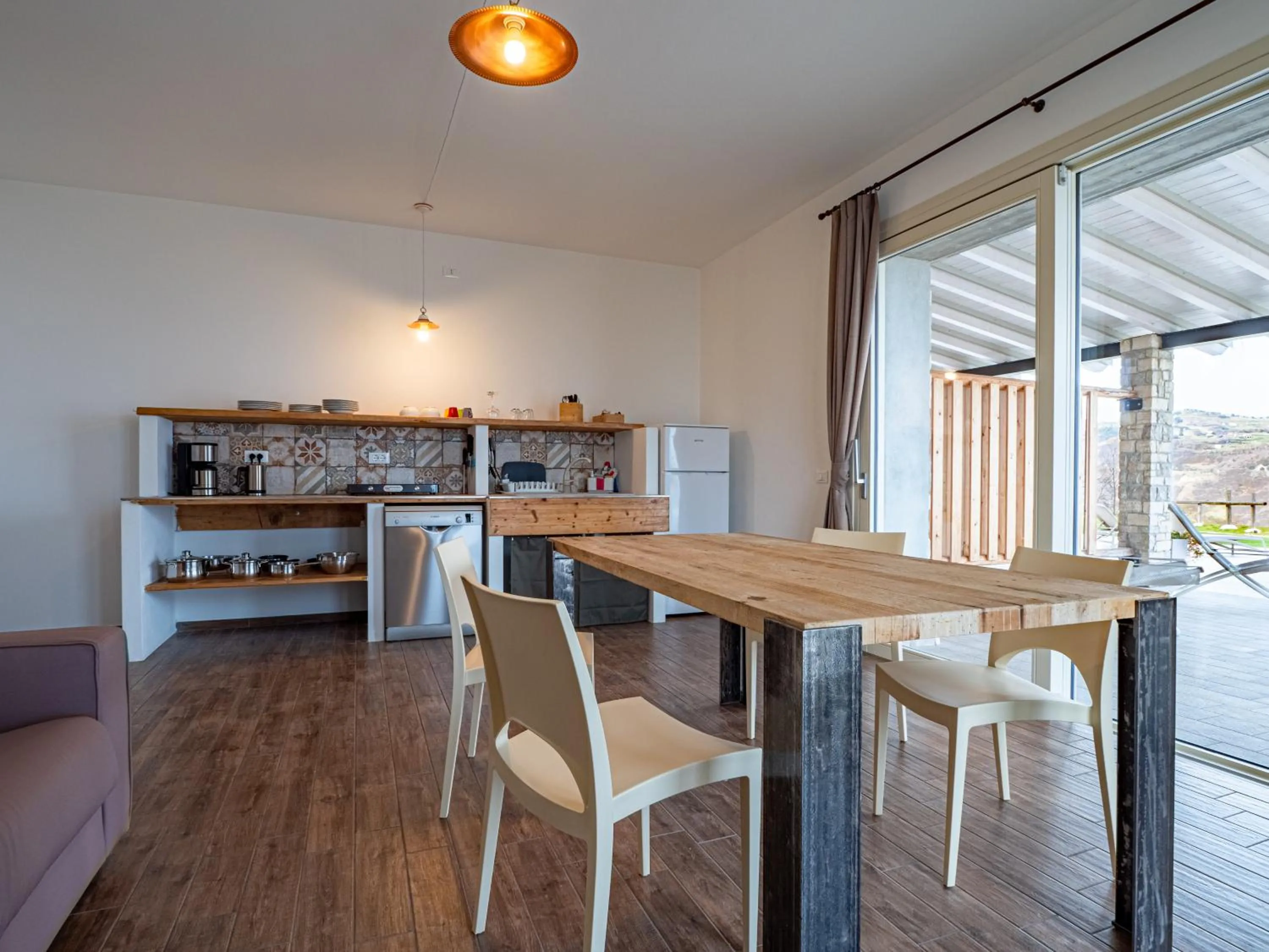Balcony/Terrace in Oasi Da Vinci Apartments Lake Garda View