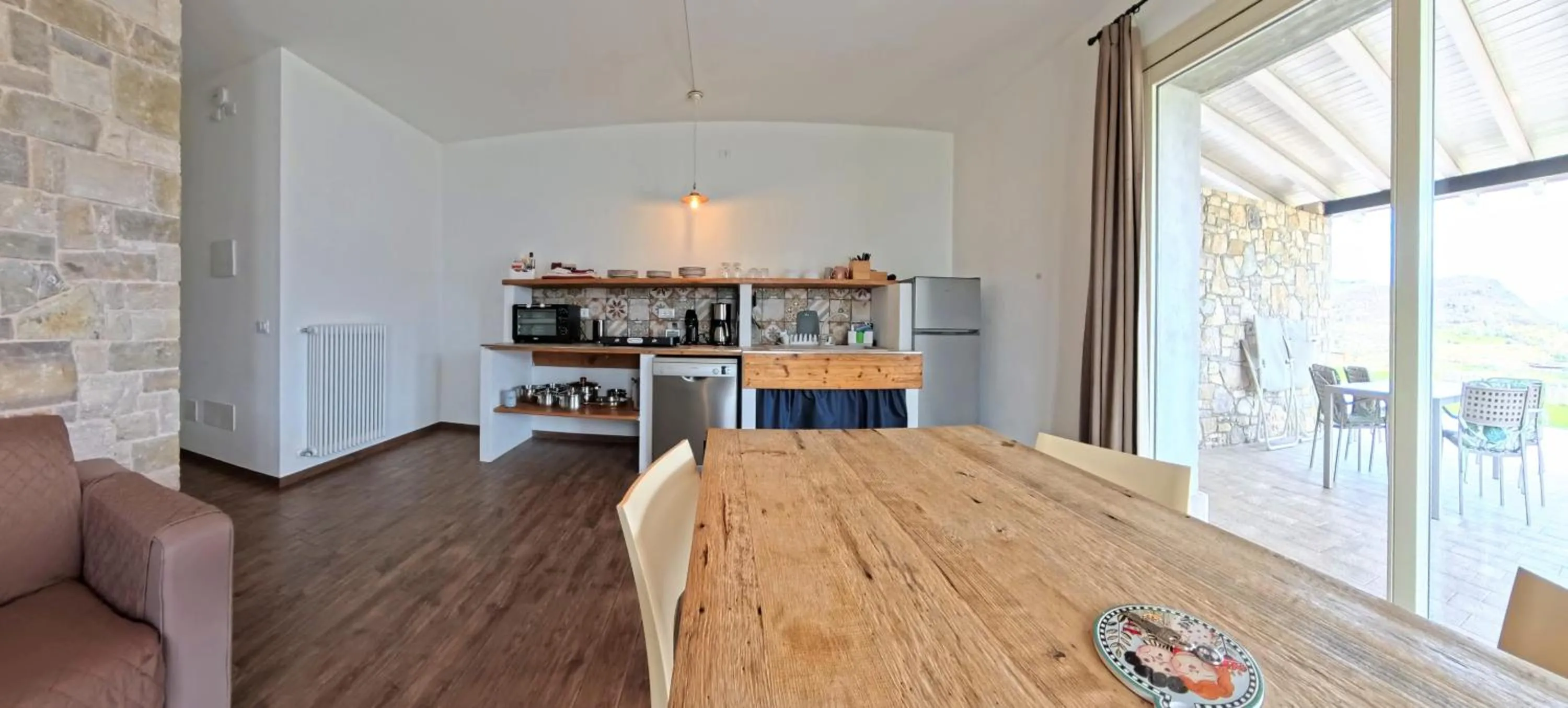 Living room in Oasi Da Vinci Apartments Lake Garda View