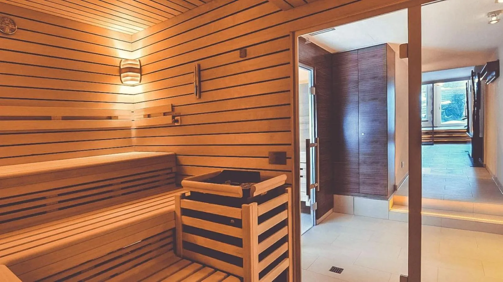 Sauna in Hotel Alpenkönig