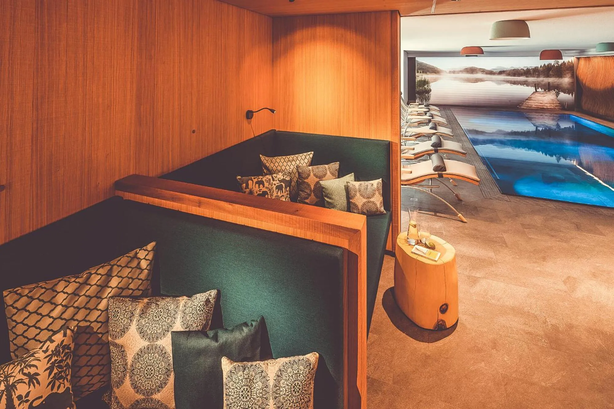 Spa and wellness centre/facilities in Hotel Alpenkönig