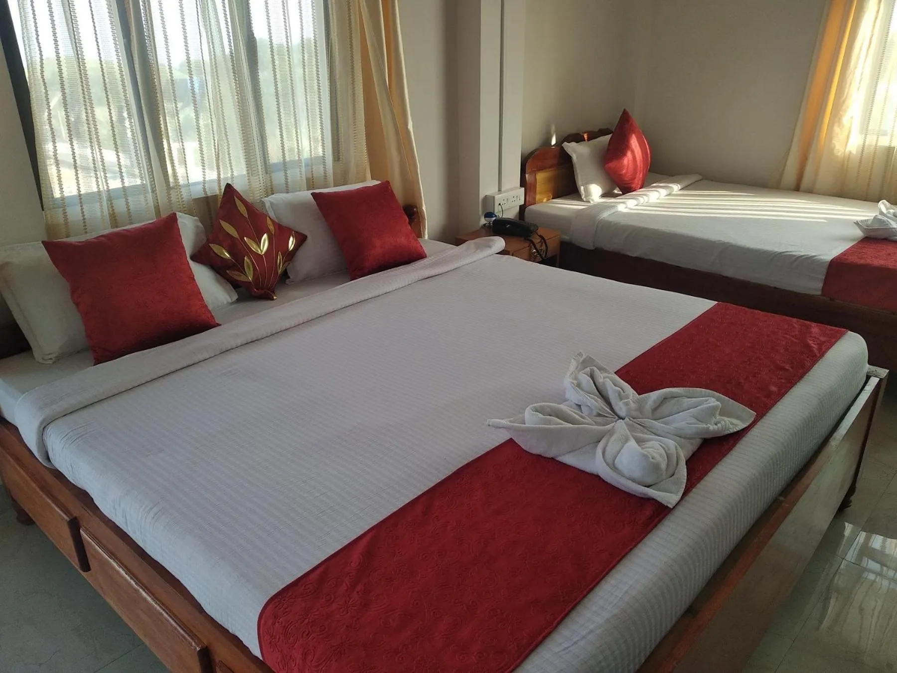 Bed in Sulawado Resort