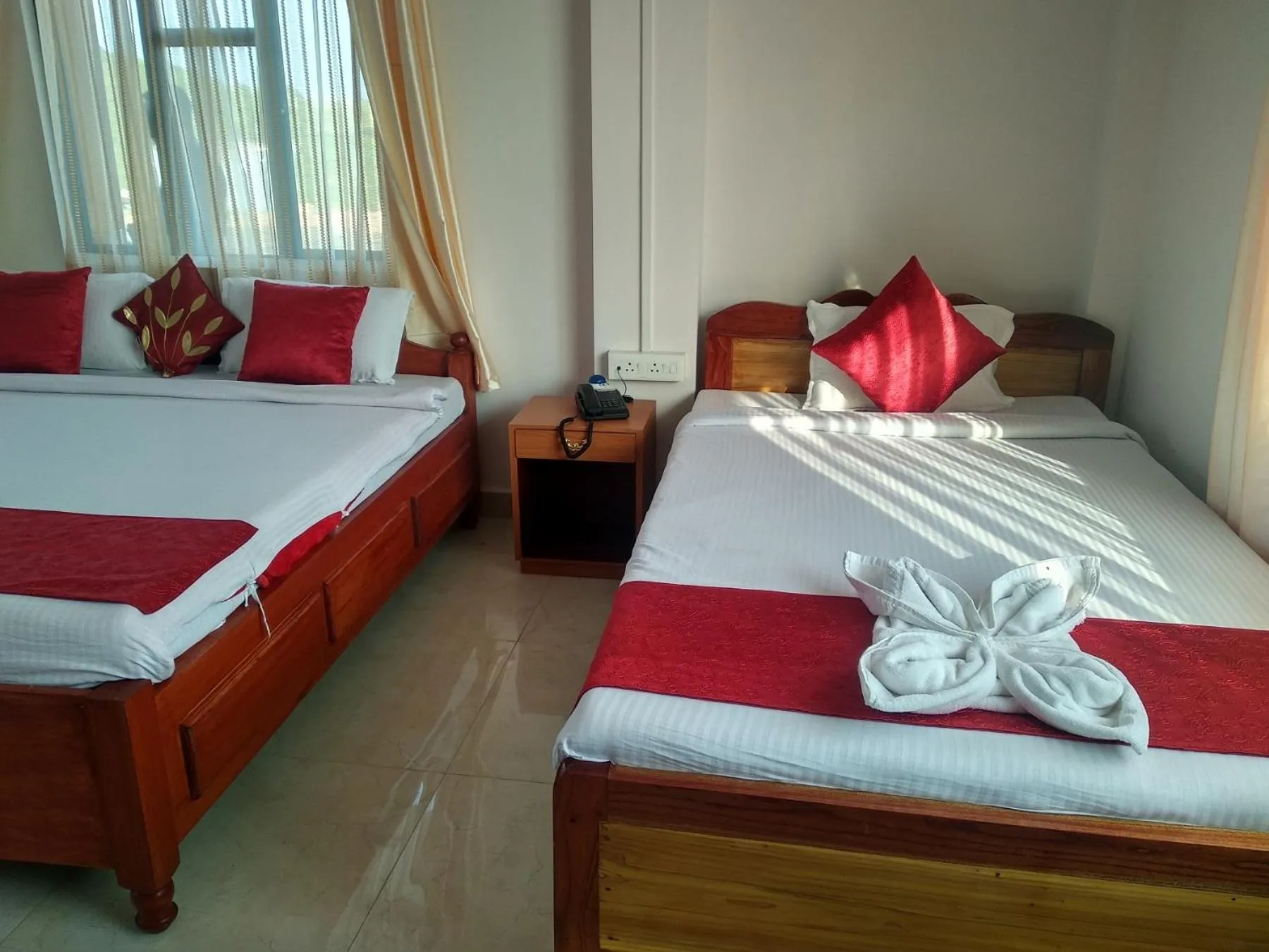 Bed in Sulawado Resort