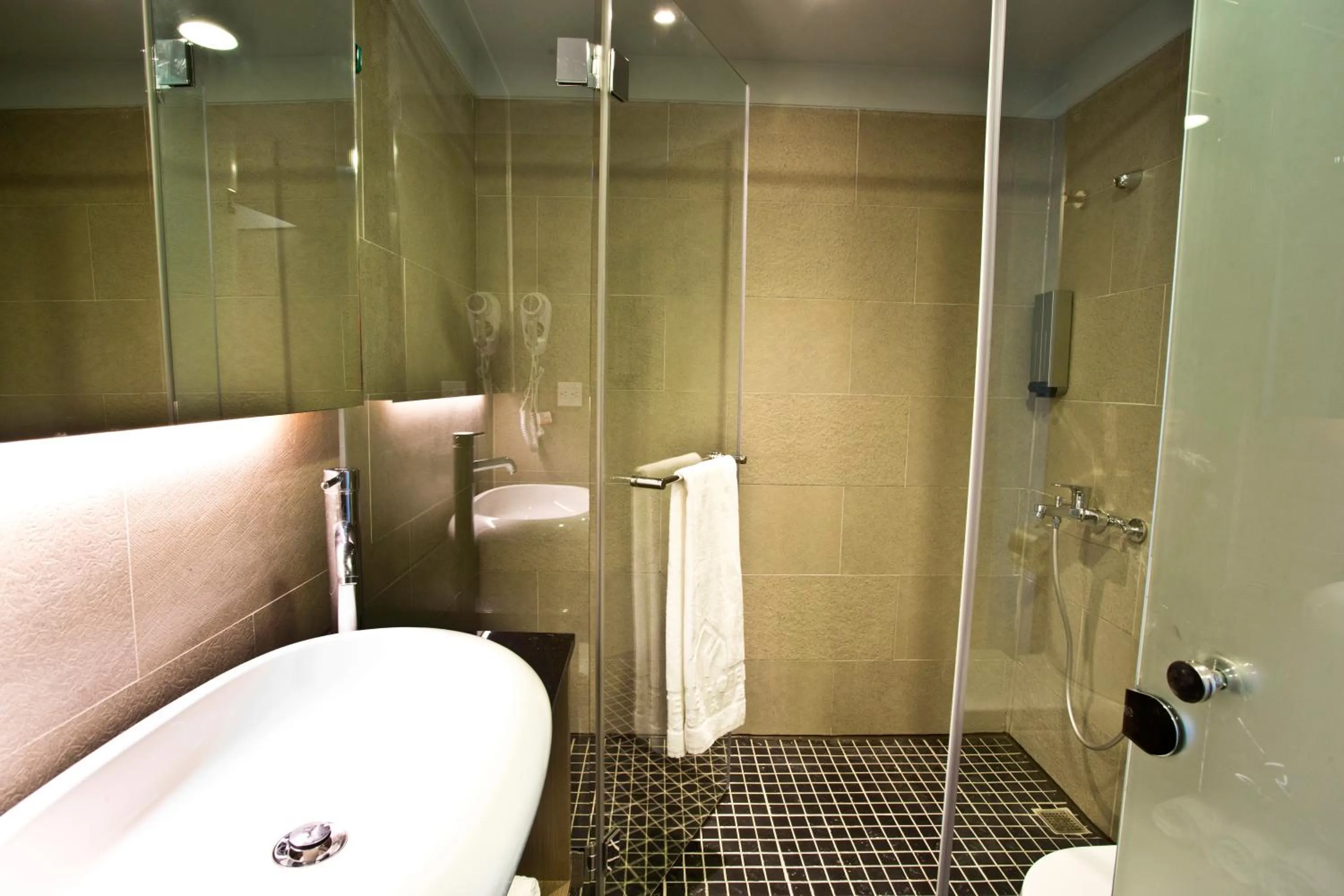 Bathroom in Fine Hotel