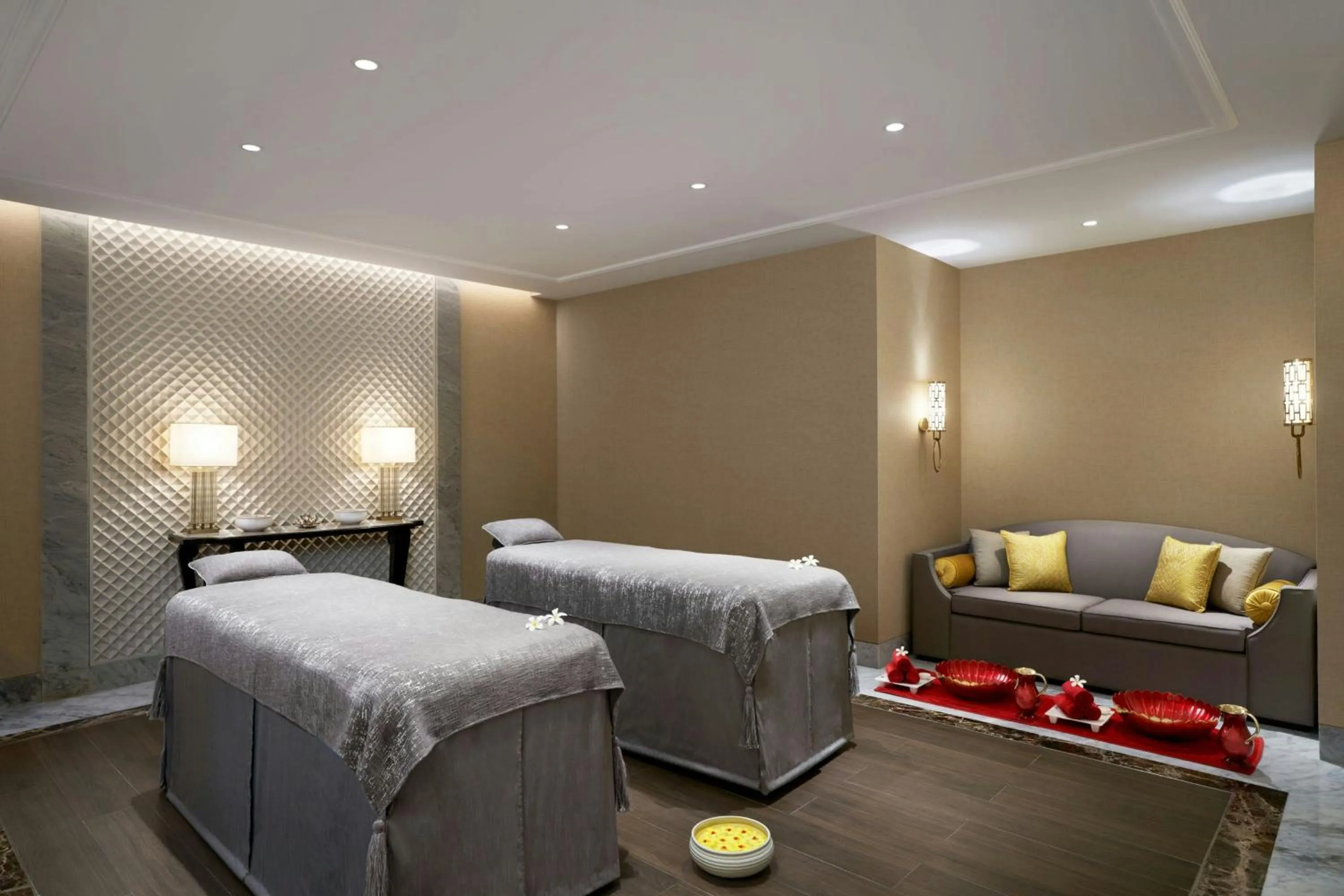Spa and wellness centre/facilities, Bed in ITC Royal Bengal, a Luxury Collection Hotel, Kolkata