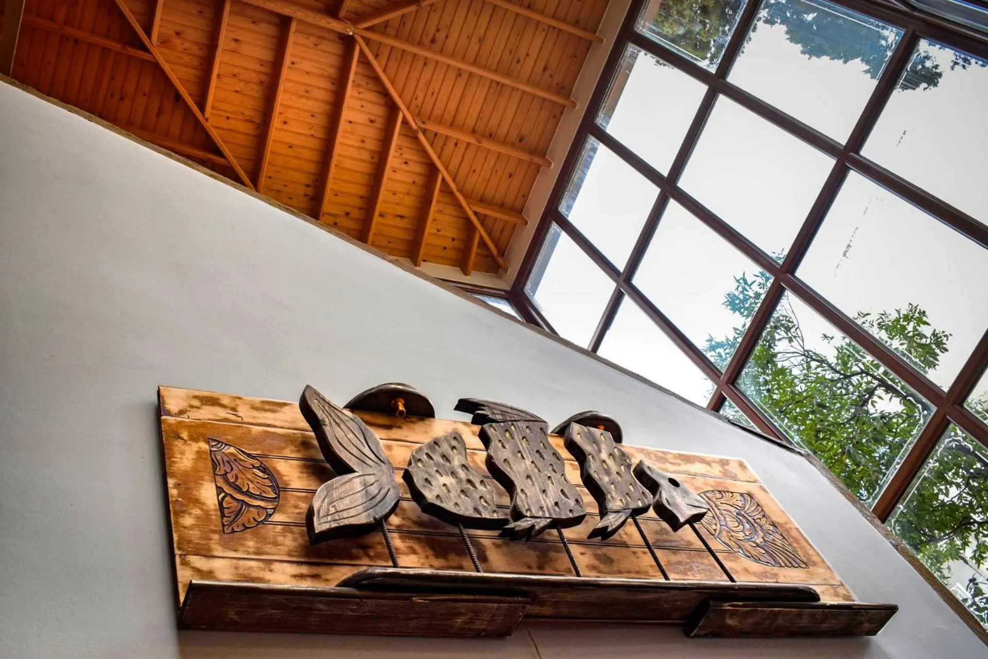 Decorative detail in Agora Residence