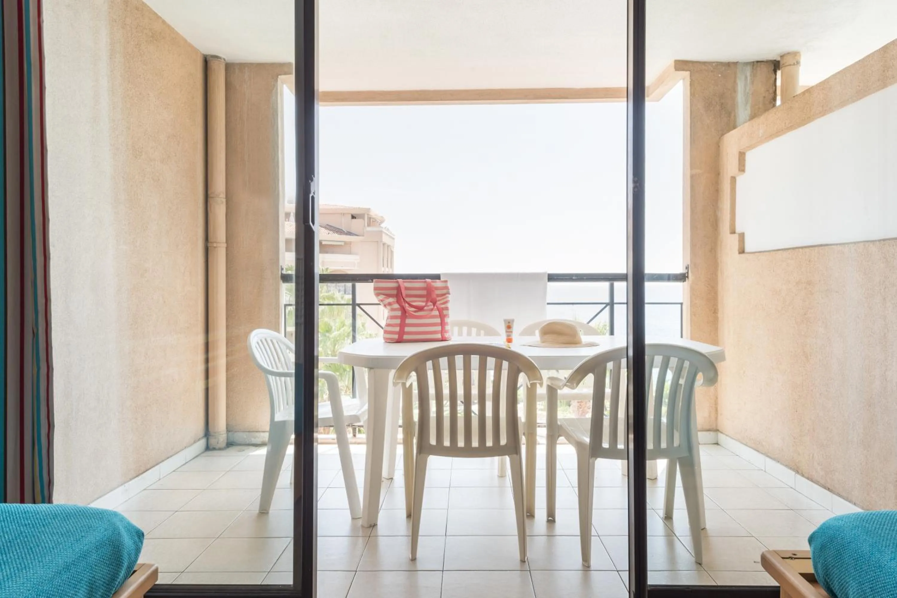 Patio in Résidence Pierre & Vacances Cannes Verrerie