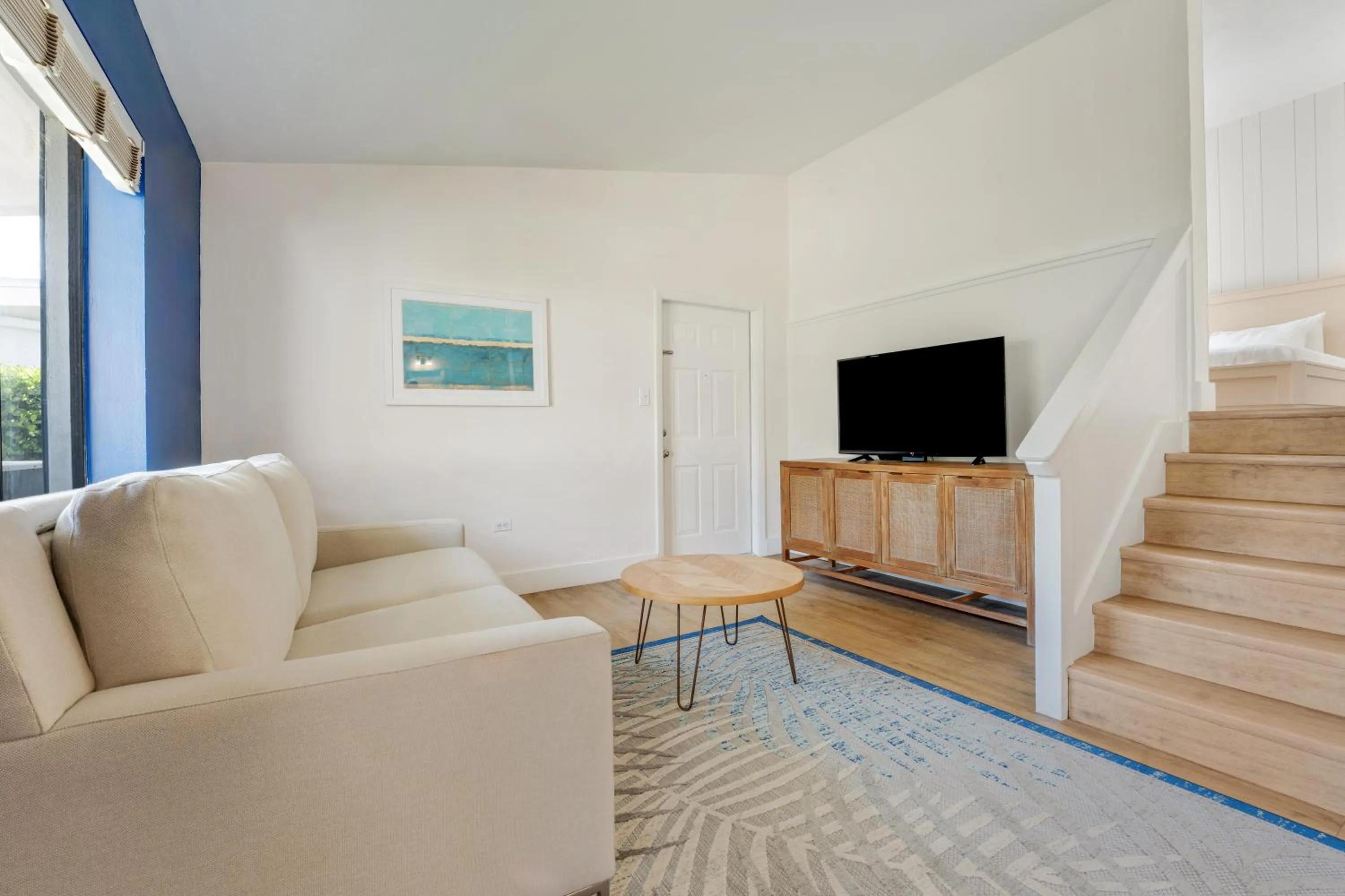 Living room in Hadley Resort and Marina