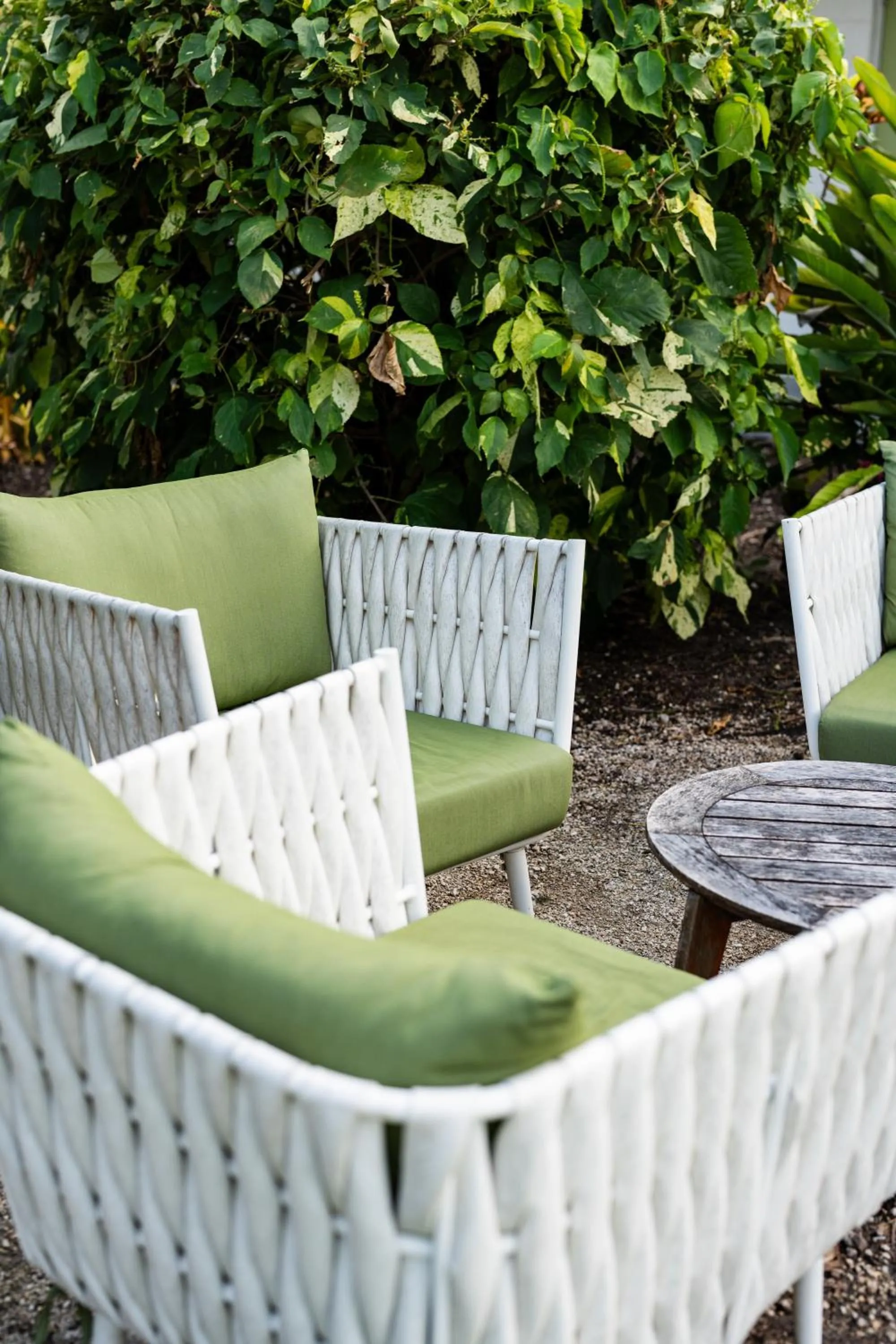 Patio in Hadley Resort and Marina