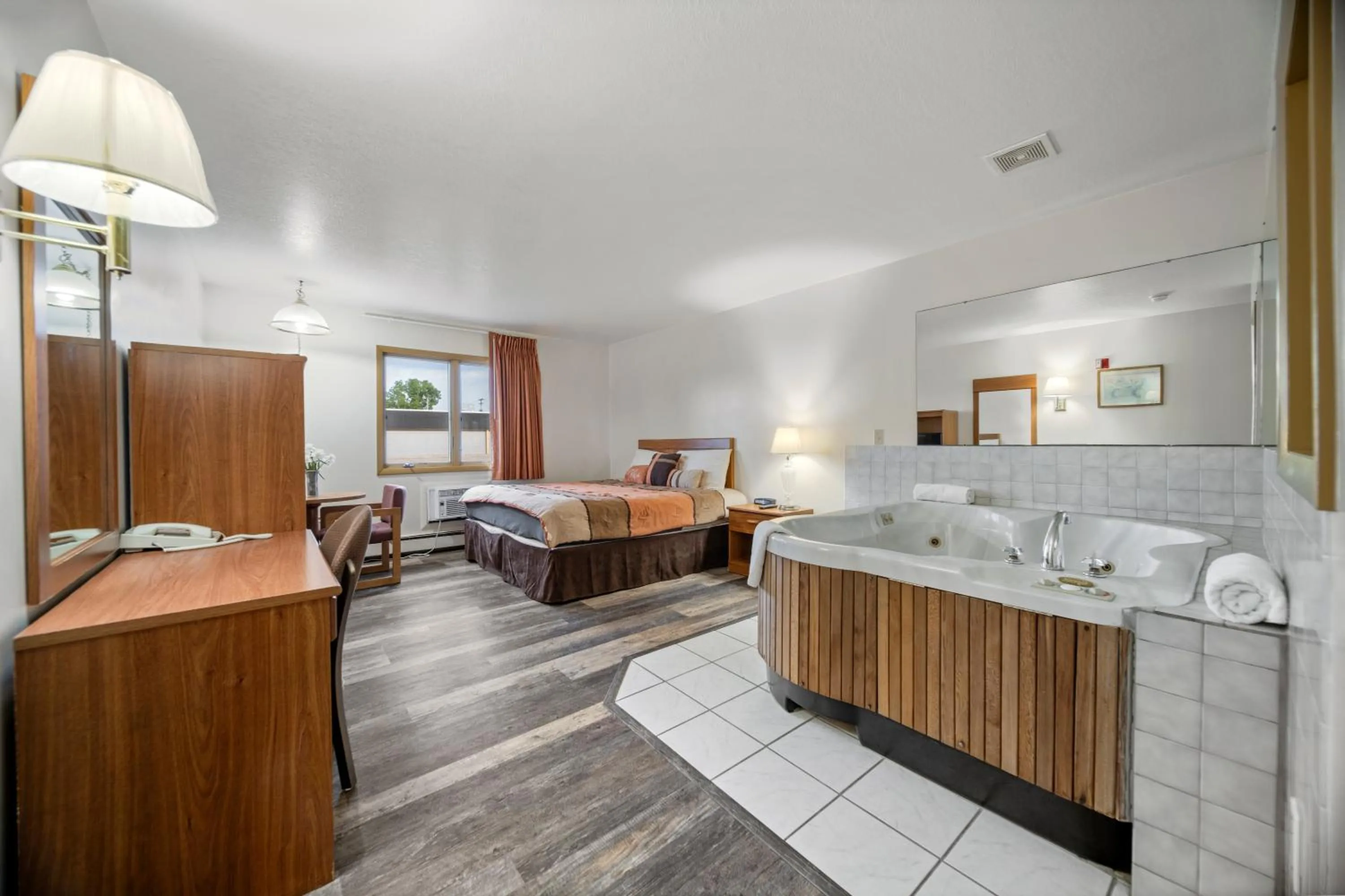 Bed in Executive Inn