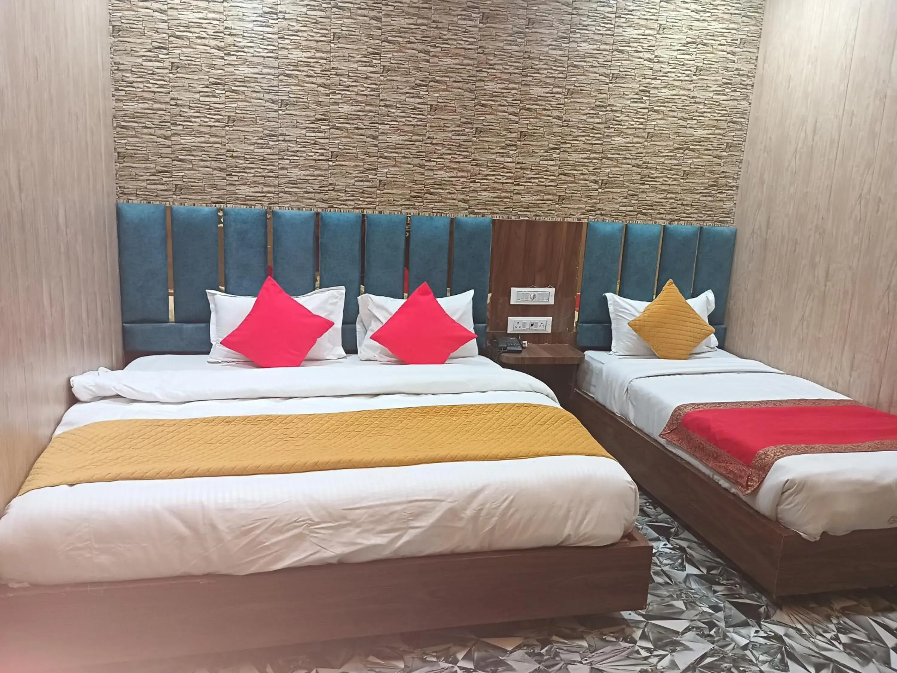 Bed in The Century Plaza Hotel Bed in The Century Plaza Hotel