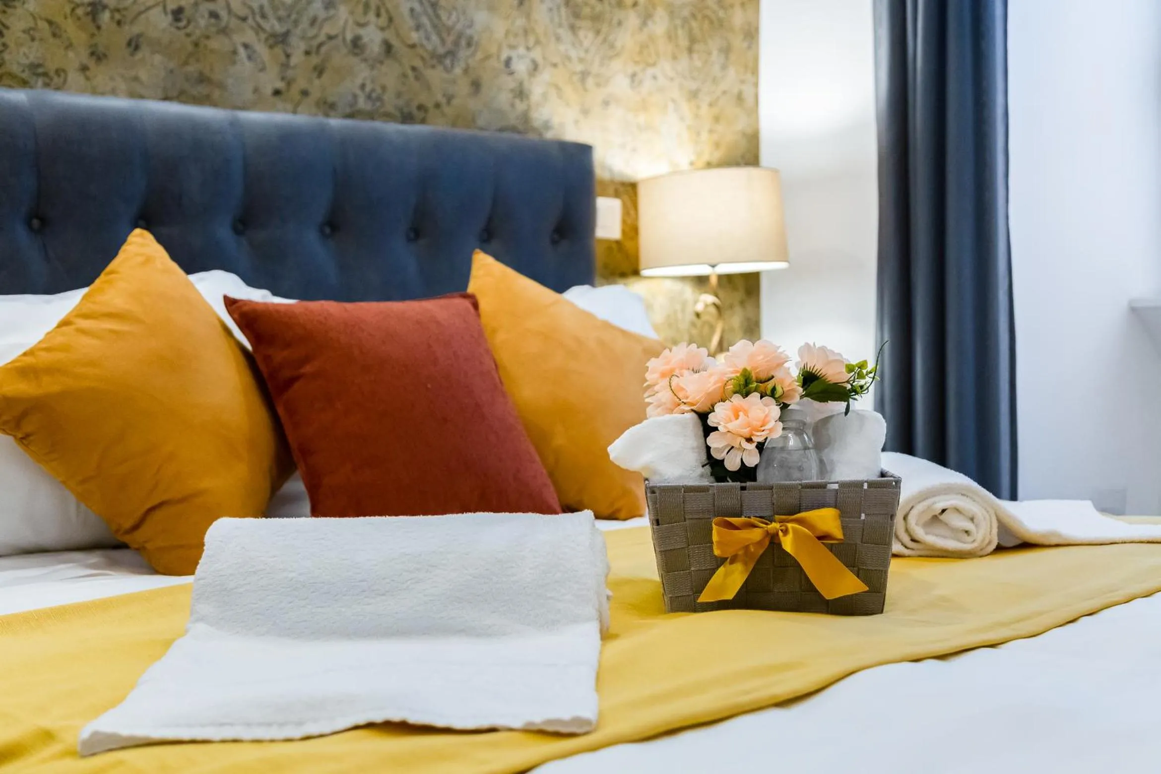Decorative detail, Bed in Maison Risorgimento