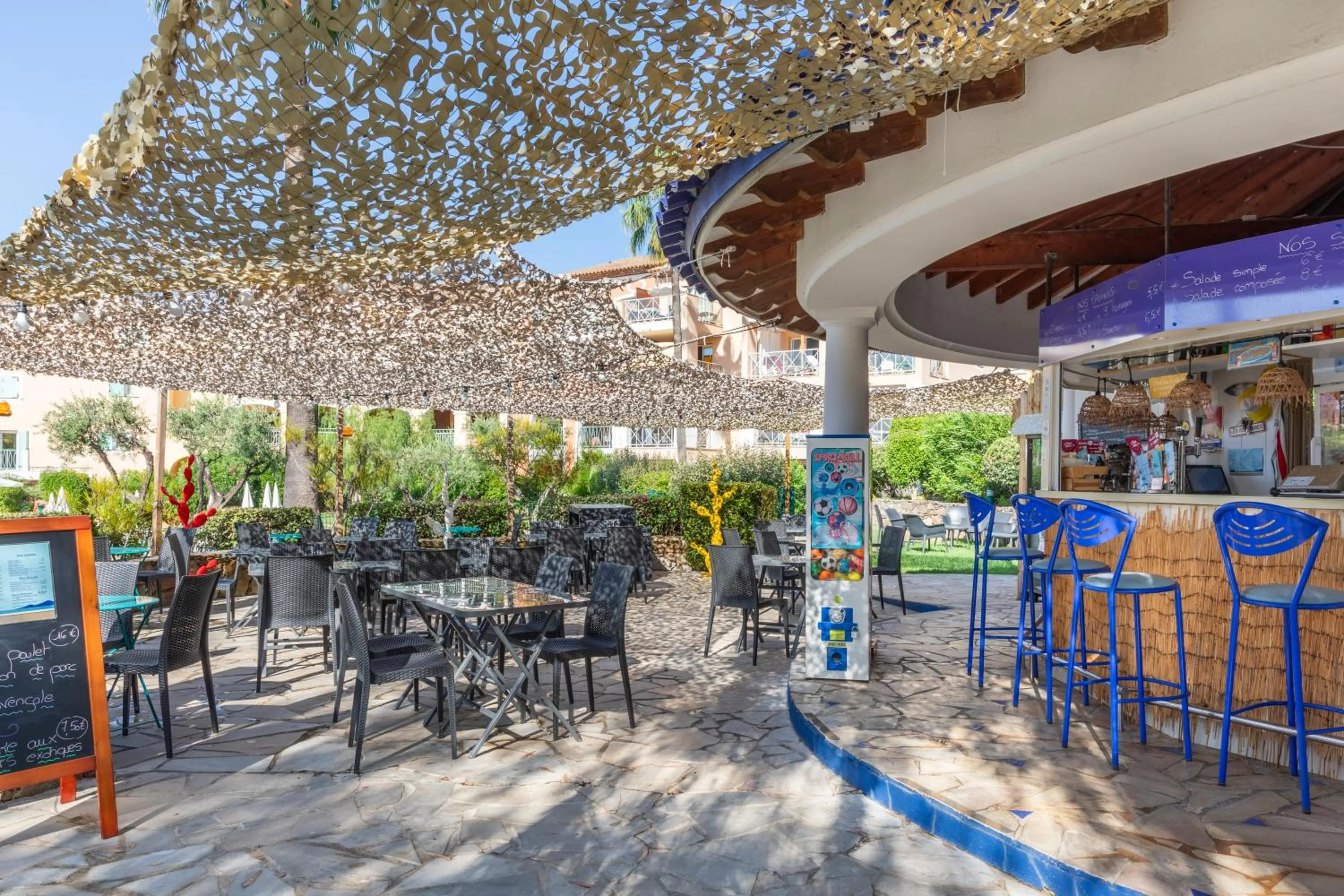 Patio in Pierre & Vacances Residence Les Rivages des Issambres