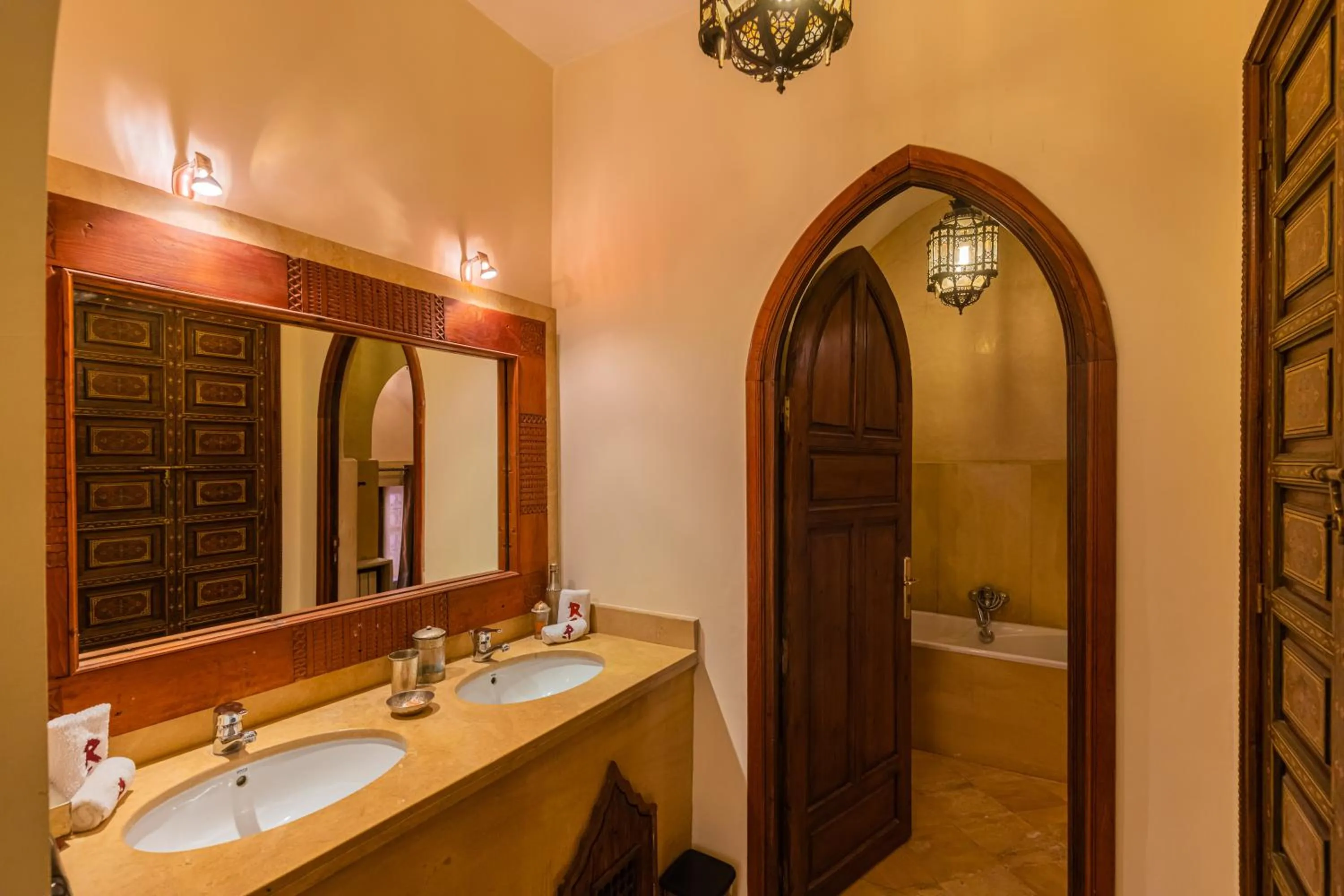 Bathroom in Riad Il Parco dei Principi