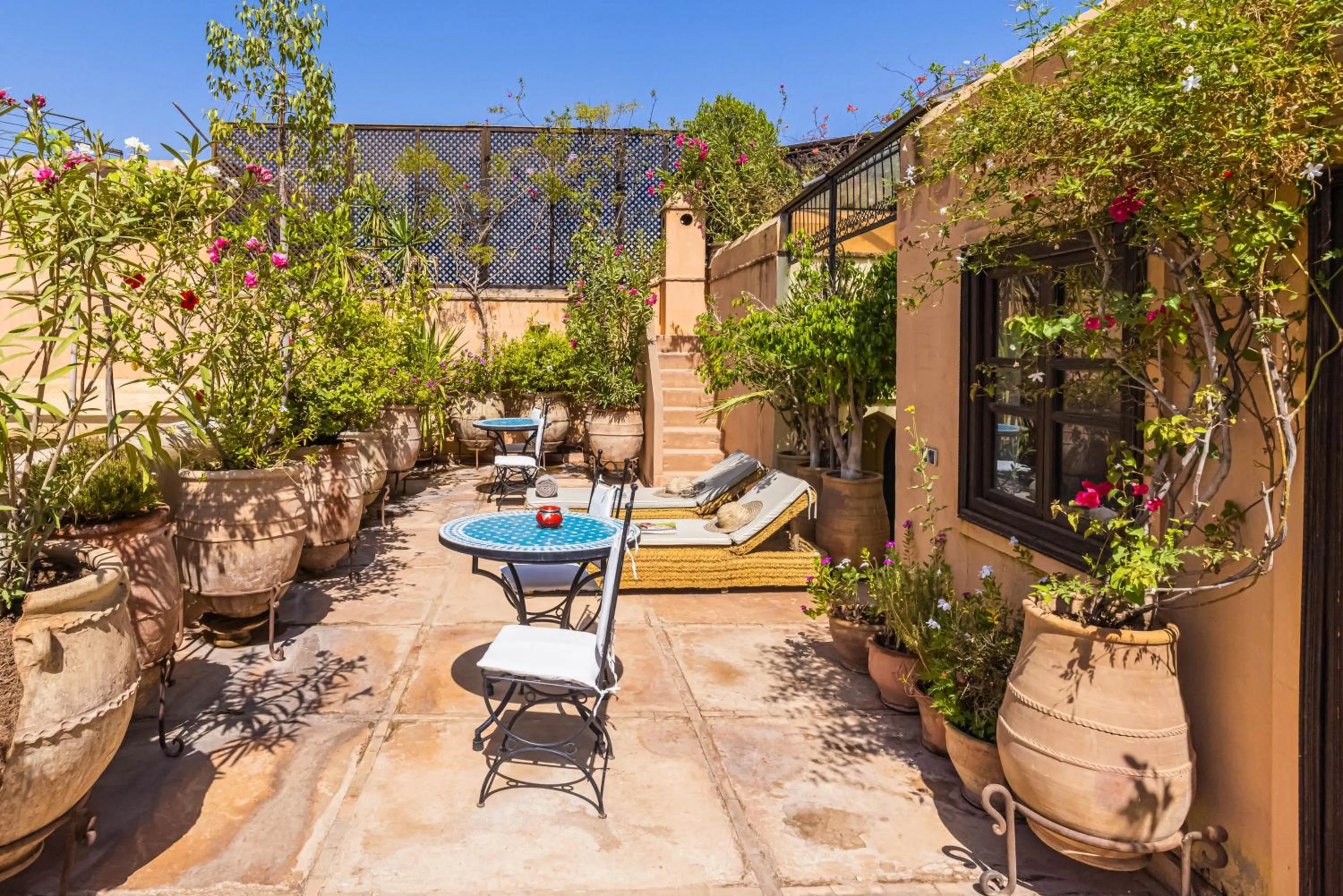 Patio in Riad Il Parco dei Principi