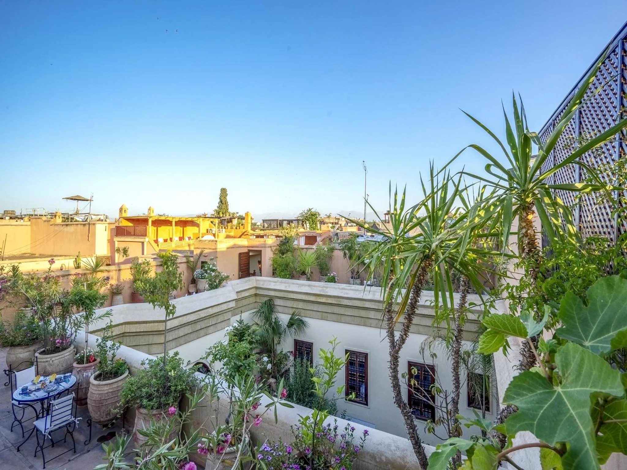 Balcony/Terrace in Riad Il Parco dei Principi