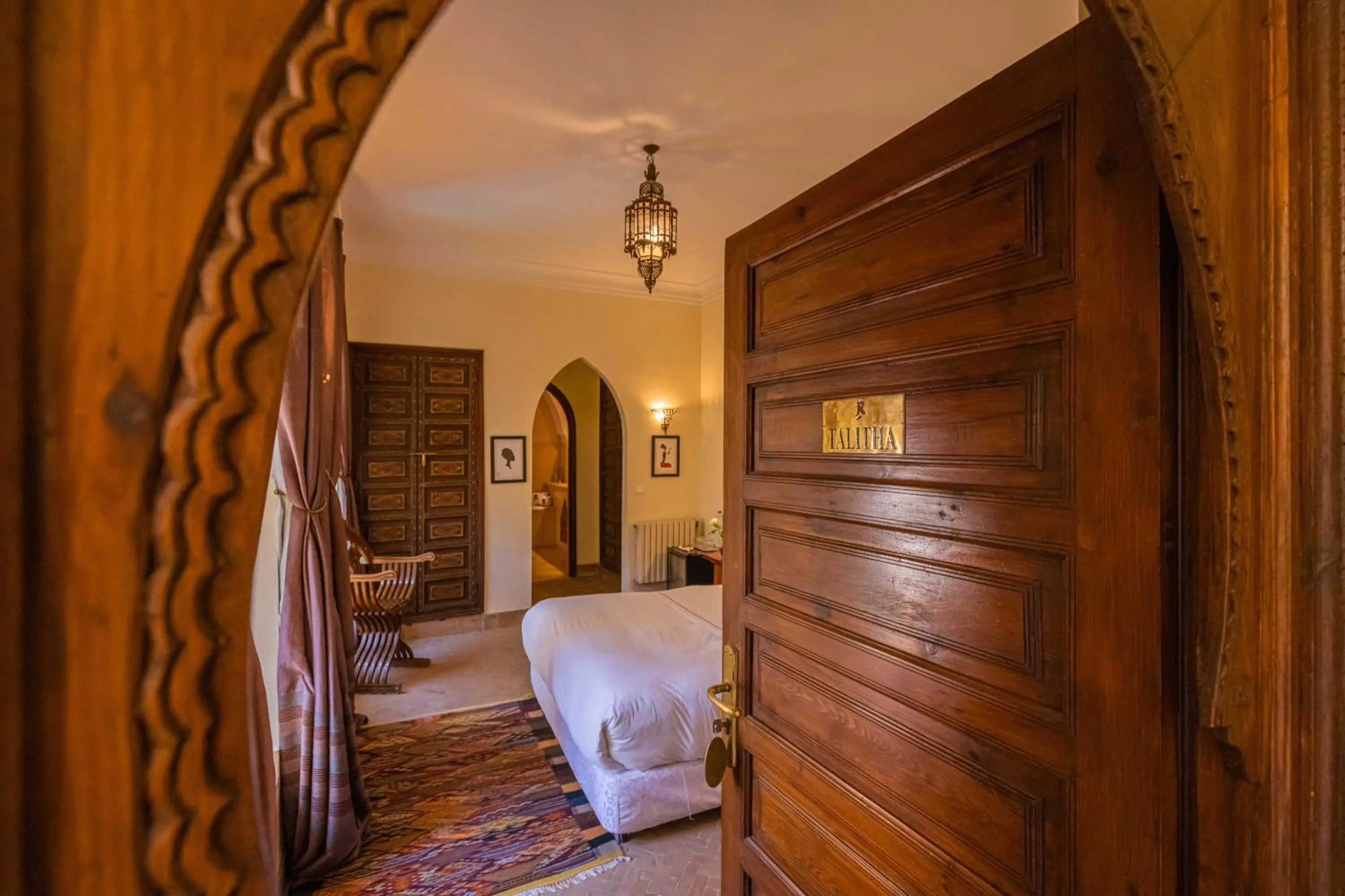 Bedroom, Bed in Riad Il Parco dei Principi