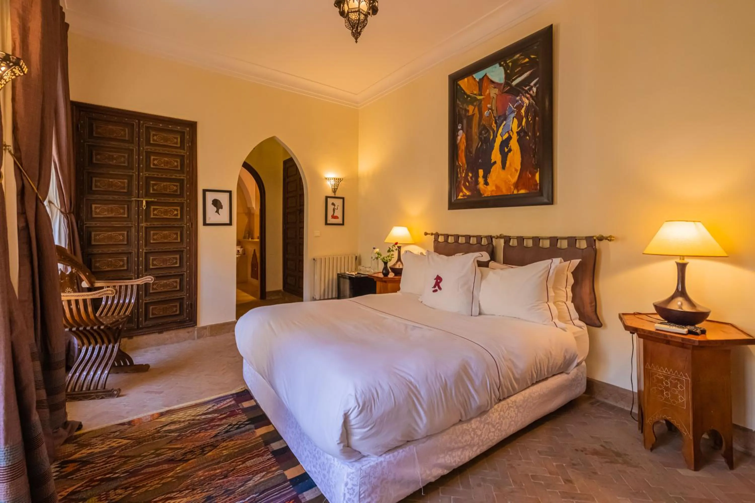 Photo of the whole room, Bed in Riad Il Parco dei Principi