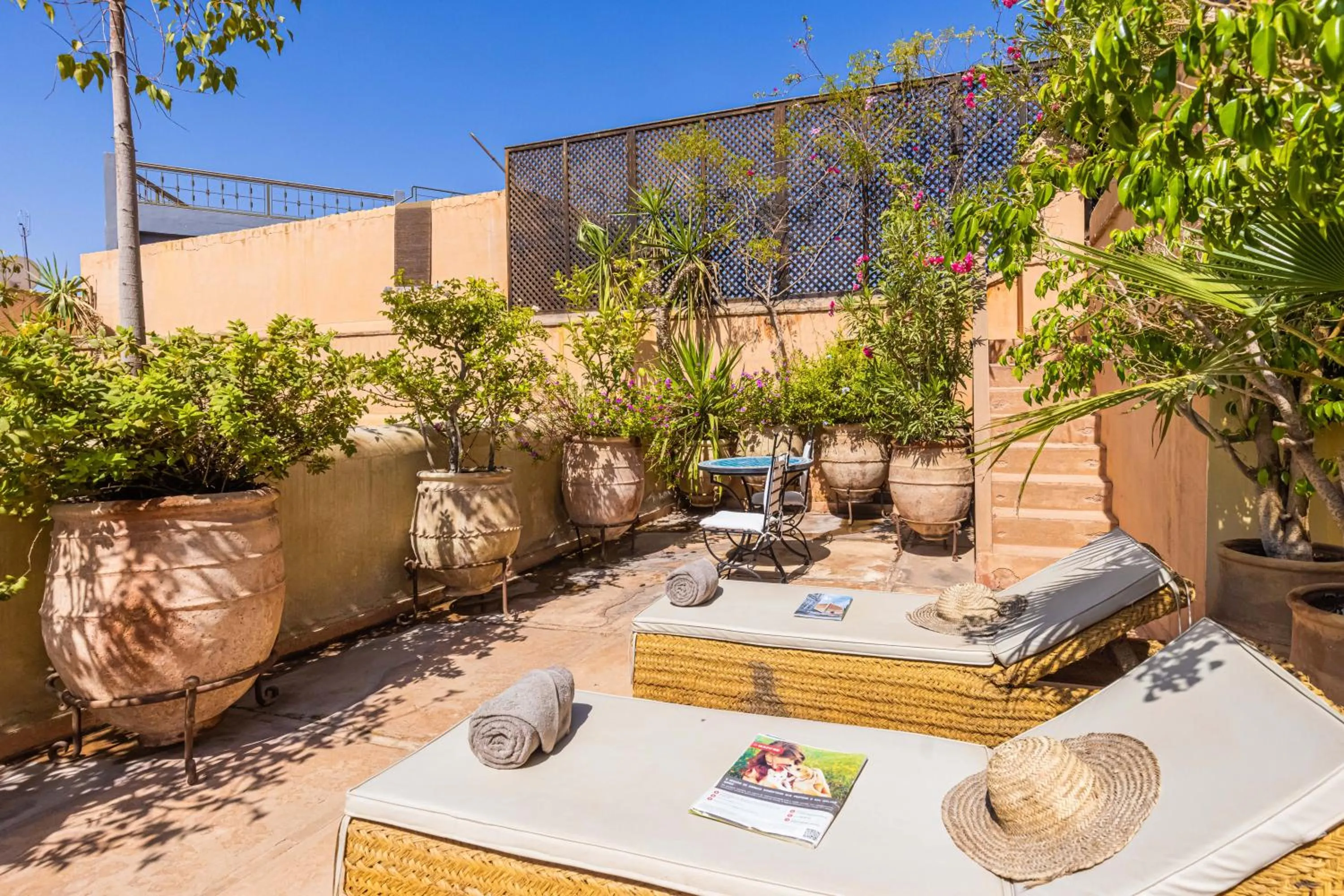 Patio in Riad Il Parco dei Principi