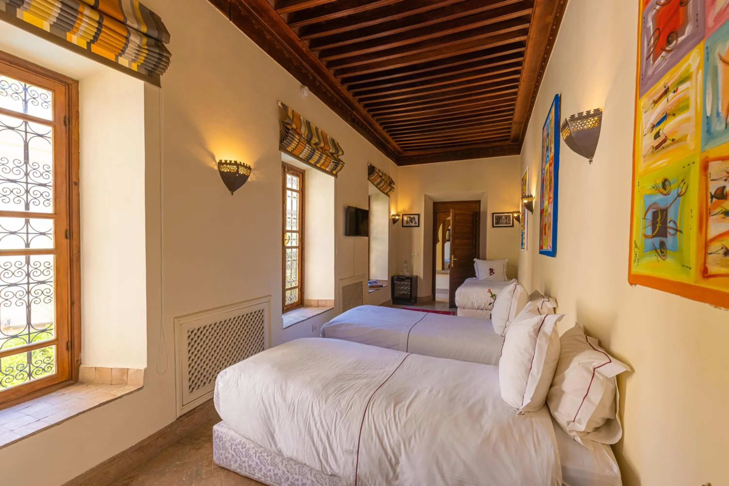 Photo of the whole room, Bed in Riad Il Parco dei Principi