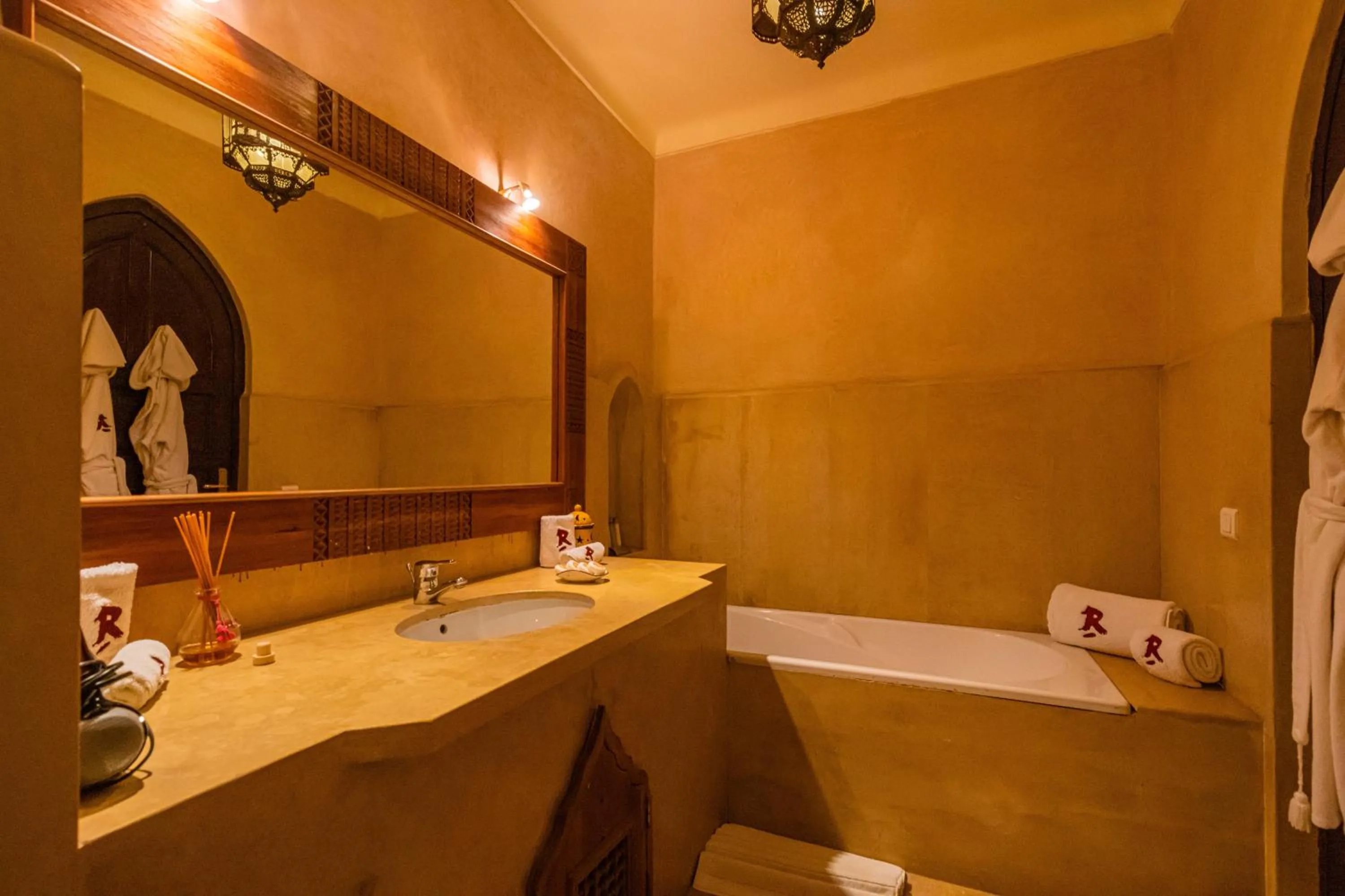 Bathroom in Riad Il Parco dei Principi