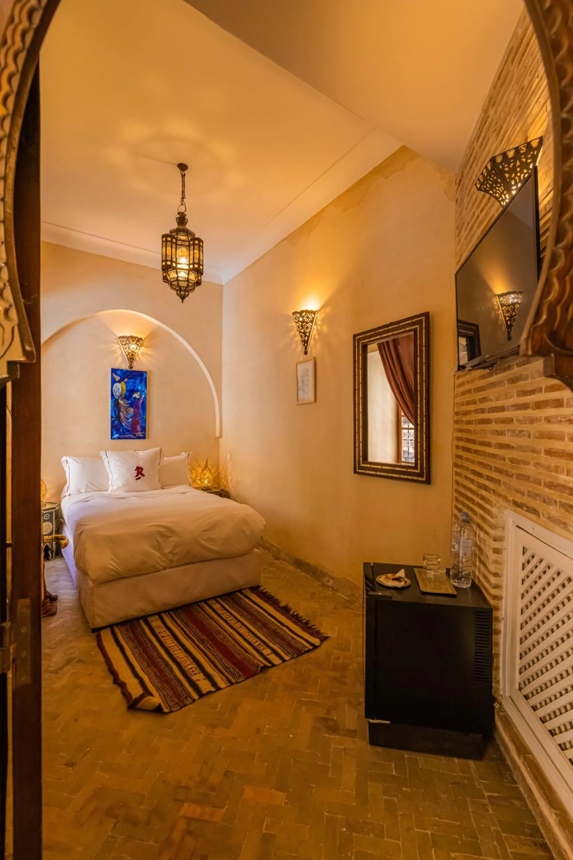 Bedroom, Bed in Riad Il Parco dei Principi