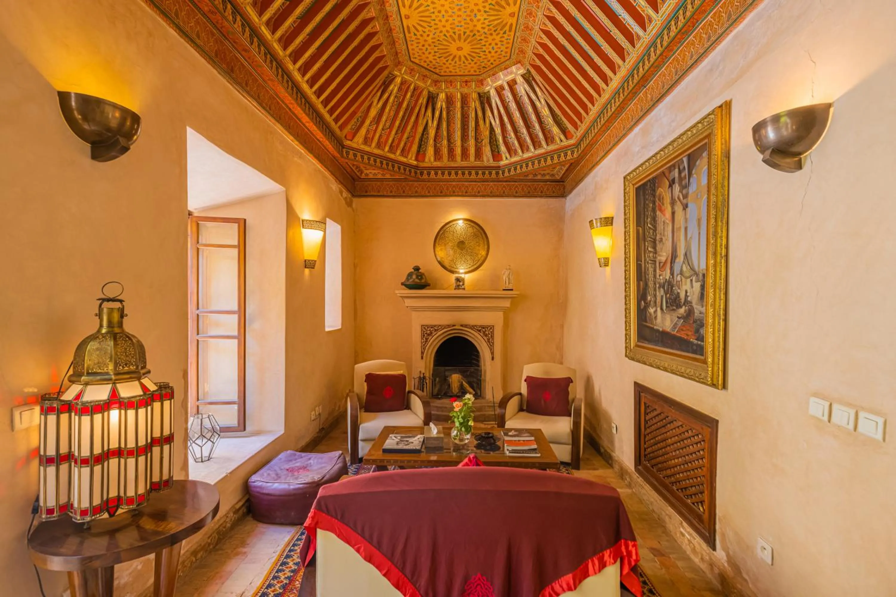 Living room in Riad Il Parco dei Principi