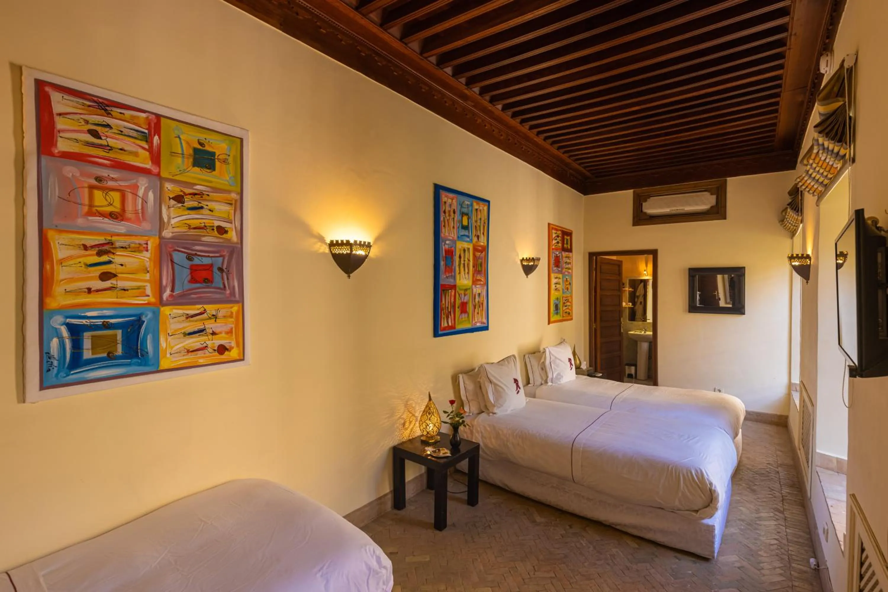 Bedroom, Bed in Riad Il Parco dei Principi