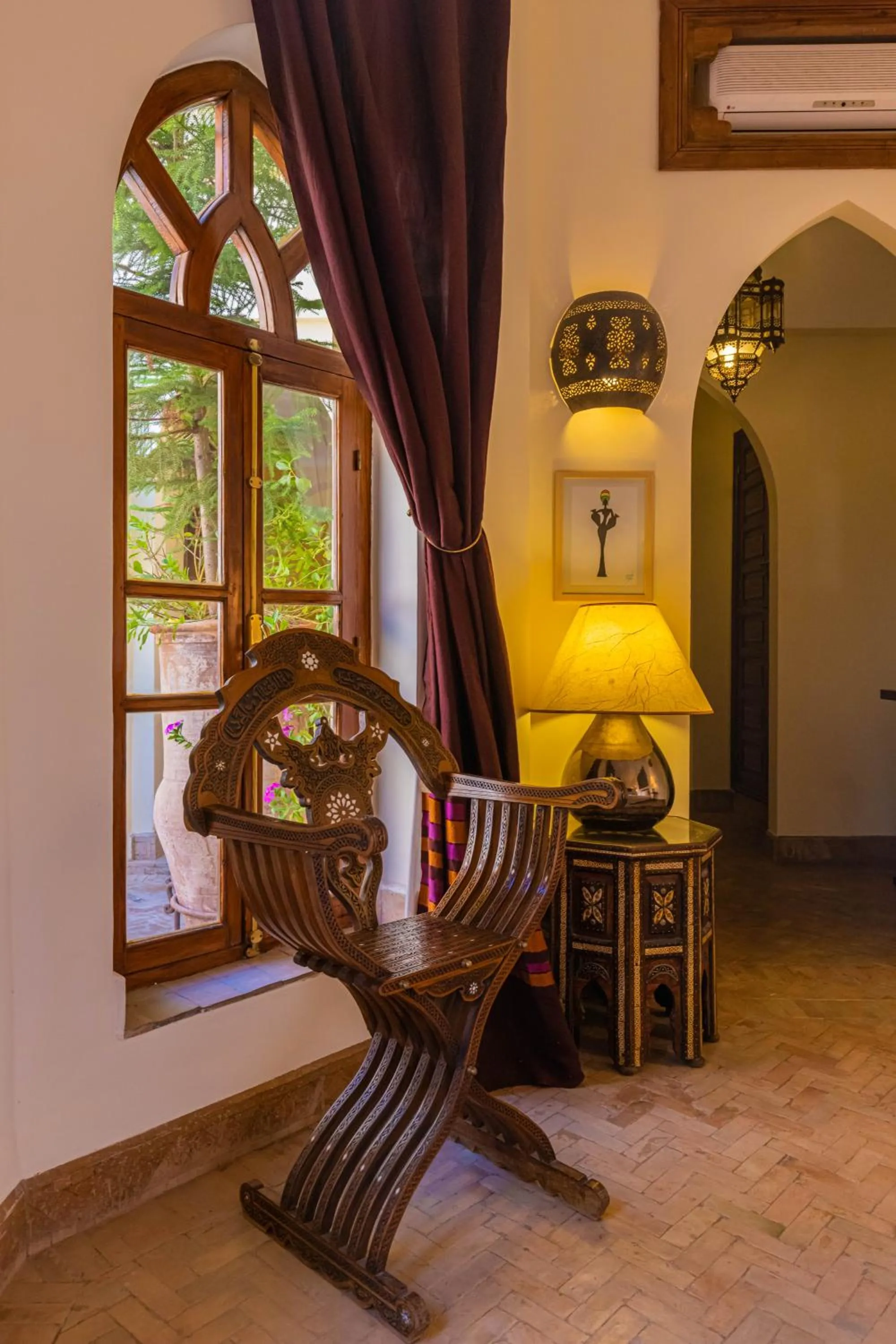 Seating area in Riad Il Parco dei Principi