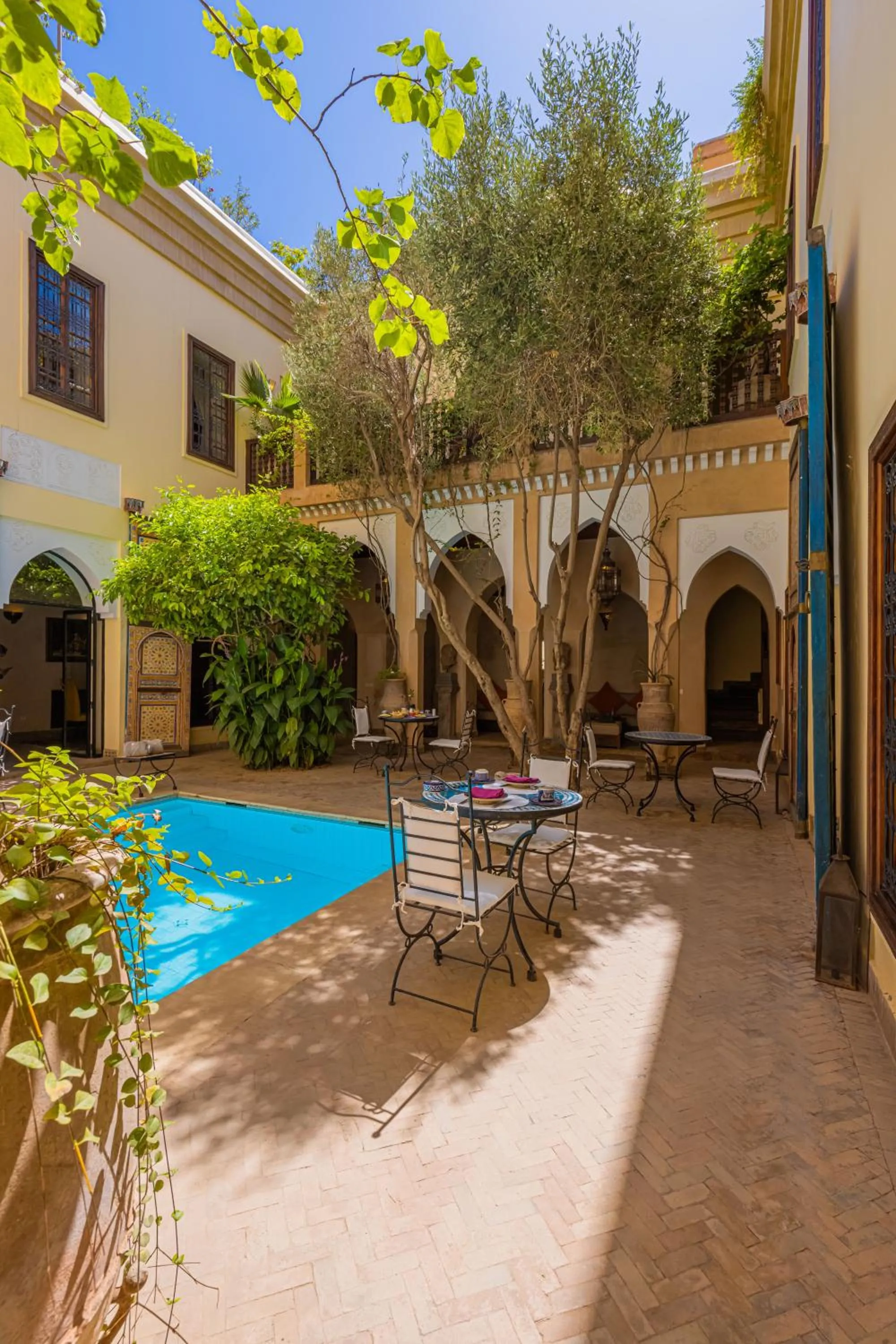 Patio in Riad Il Parco dei Principi