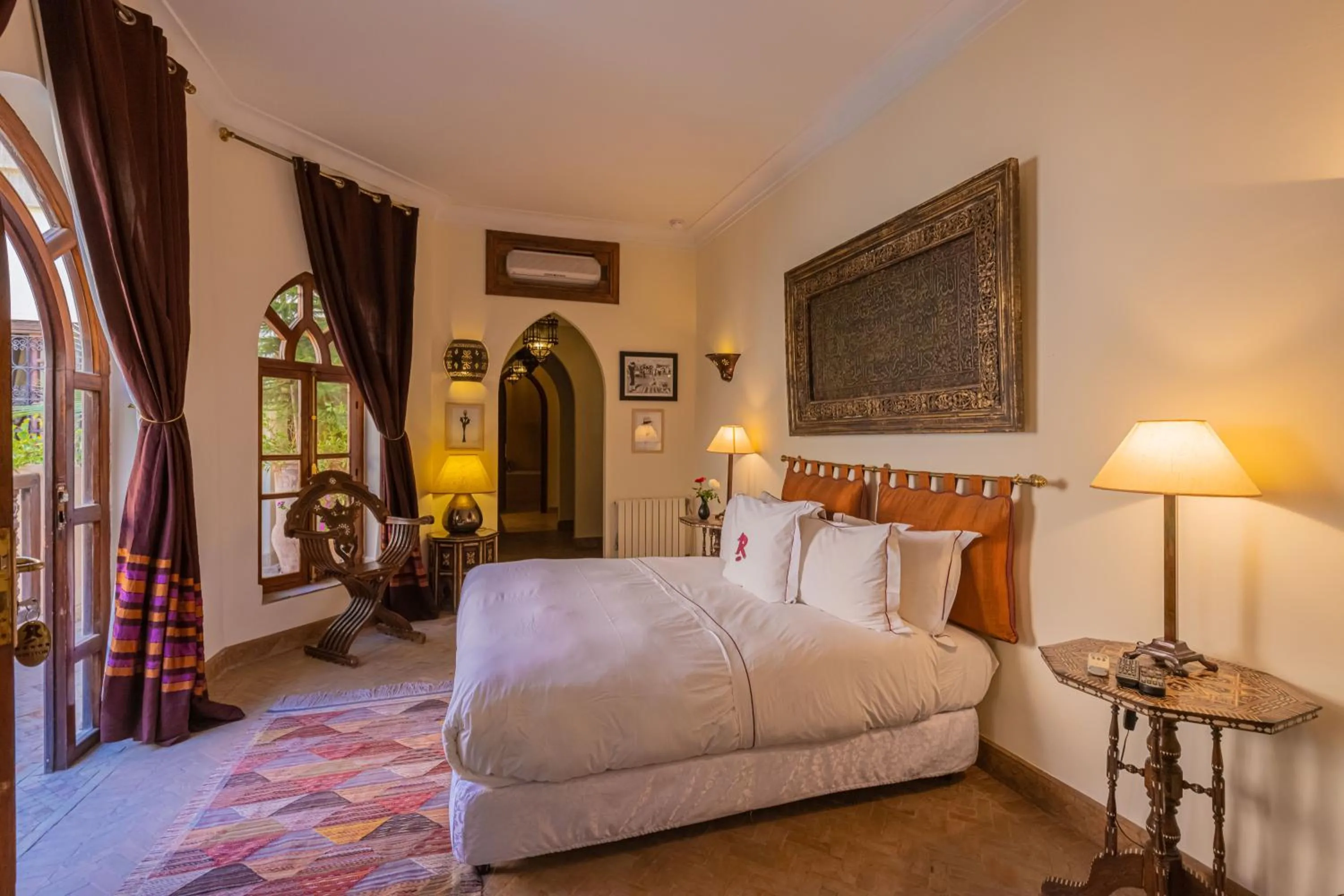 Photo of the whole room, Bed in Riad Il Parco dei Principi