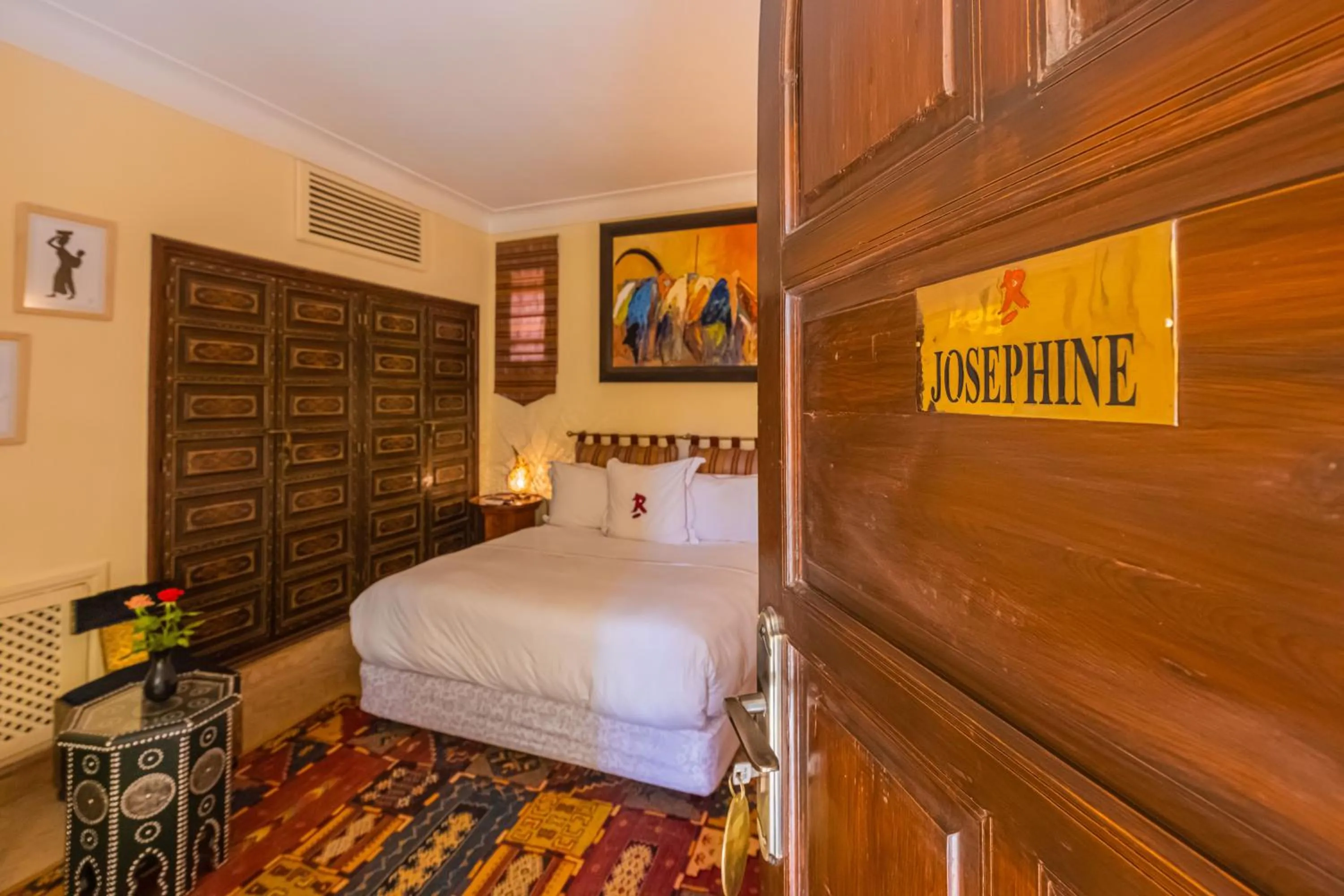 Photo of the whole room, Bed in Riad Il Parco dei Principi