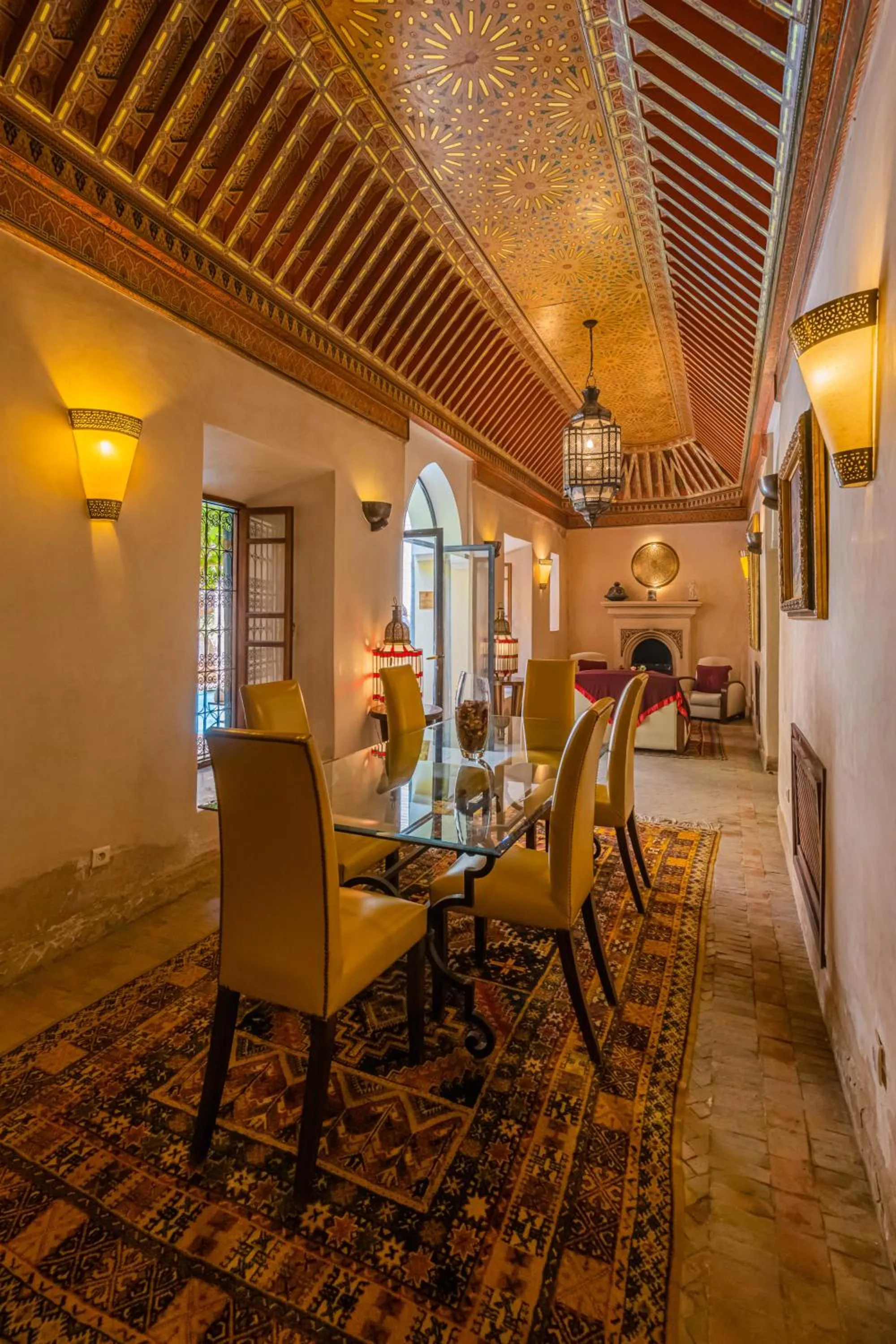Lounge or bar in Riad Il Parco dei Principi