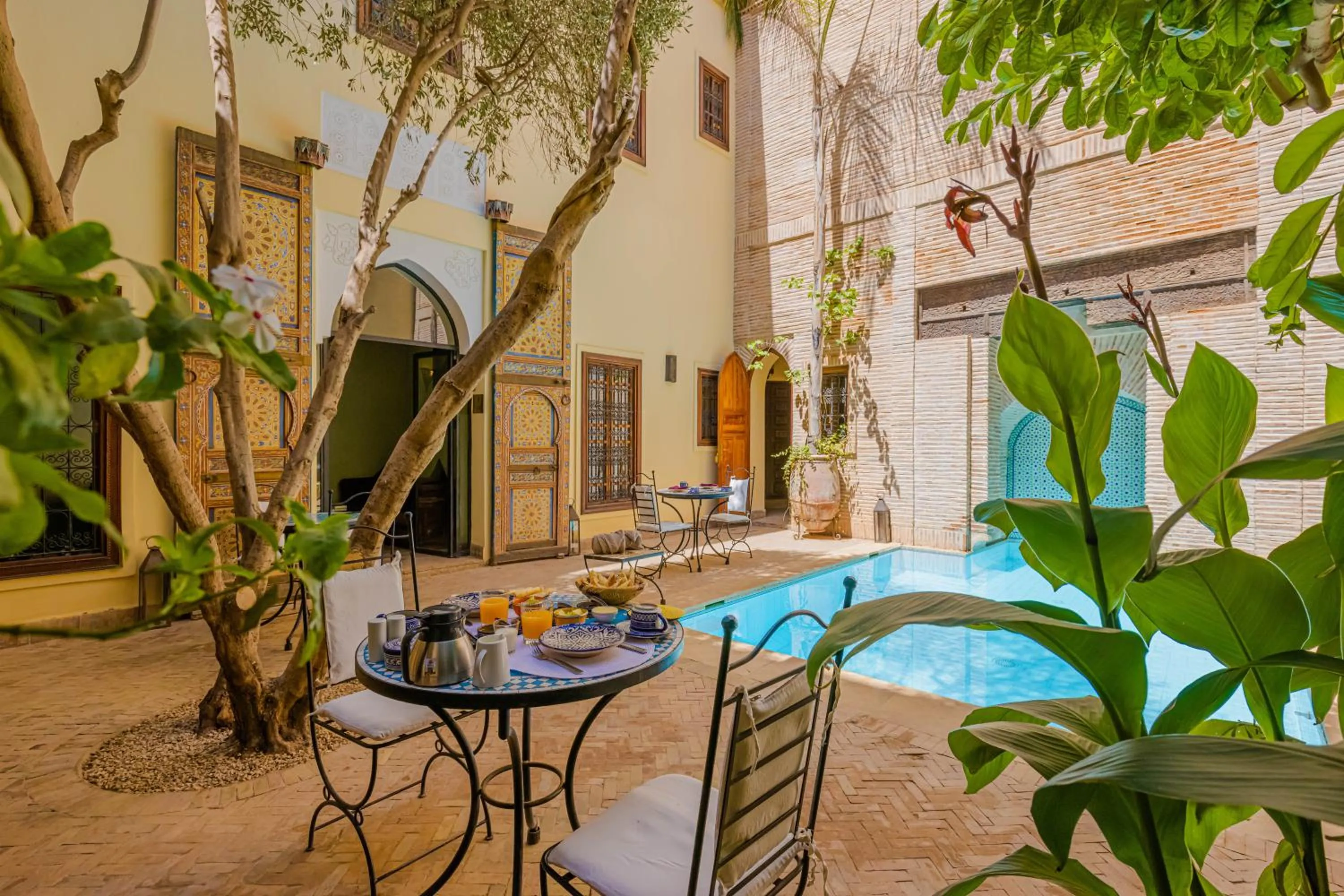 Patio in Riad Il Parco dei Principi