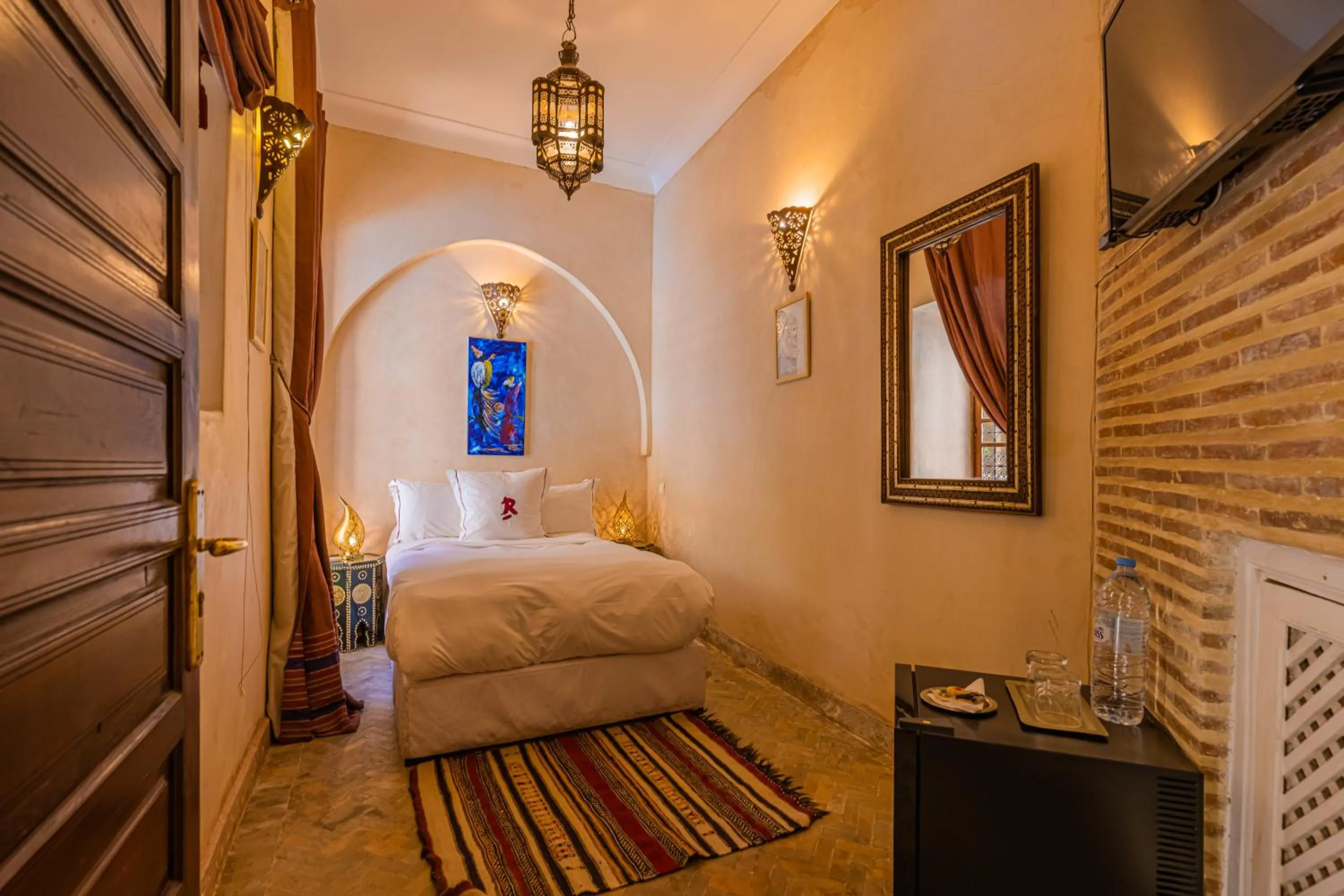 Photo of the whole room, Bed in Riad Il Parco dei Principi