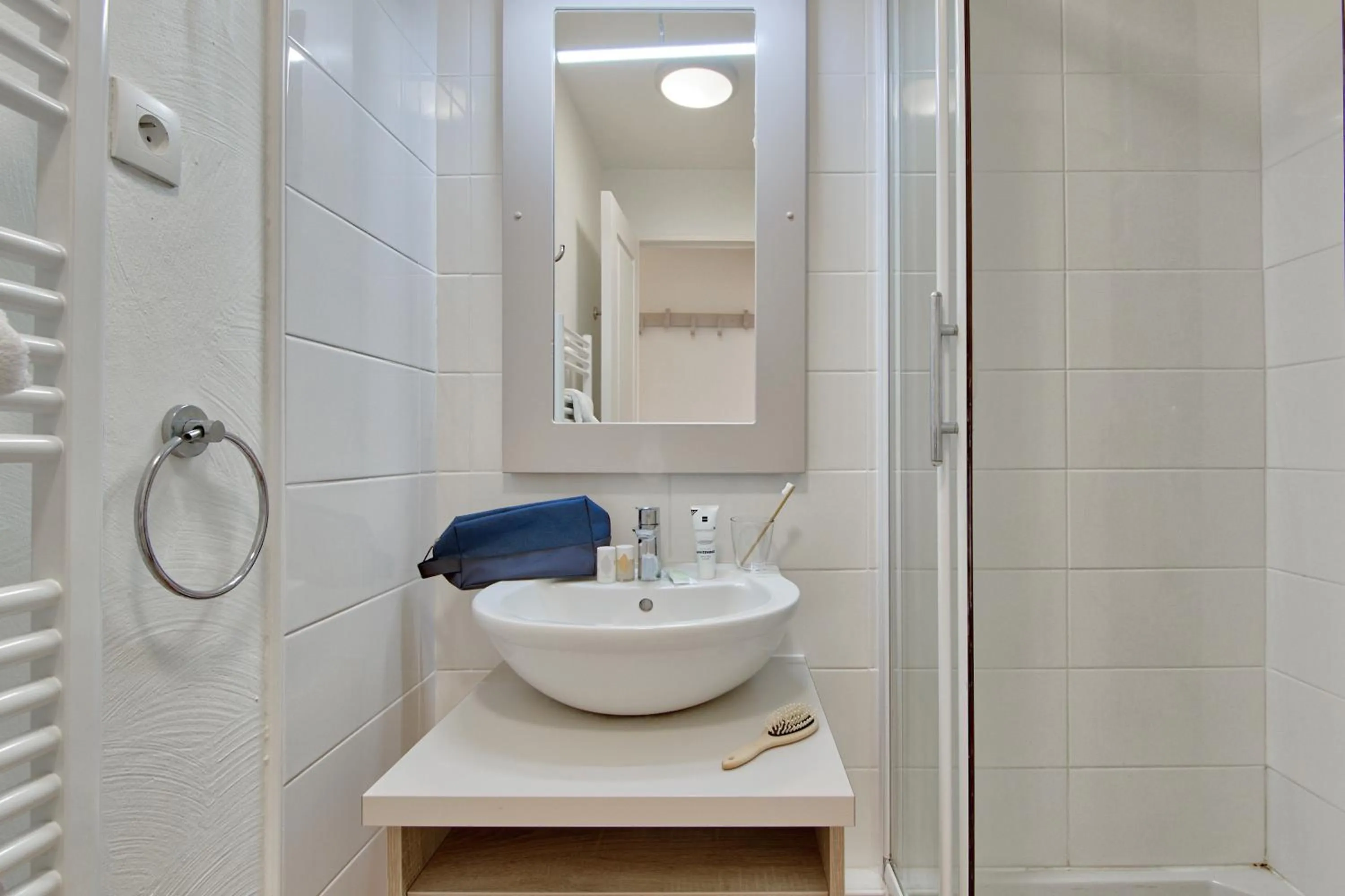 Shower in Résidence Pierre & Vacances Premium Les Calanques des Issambres